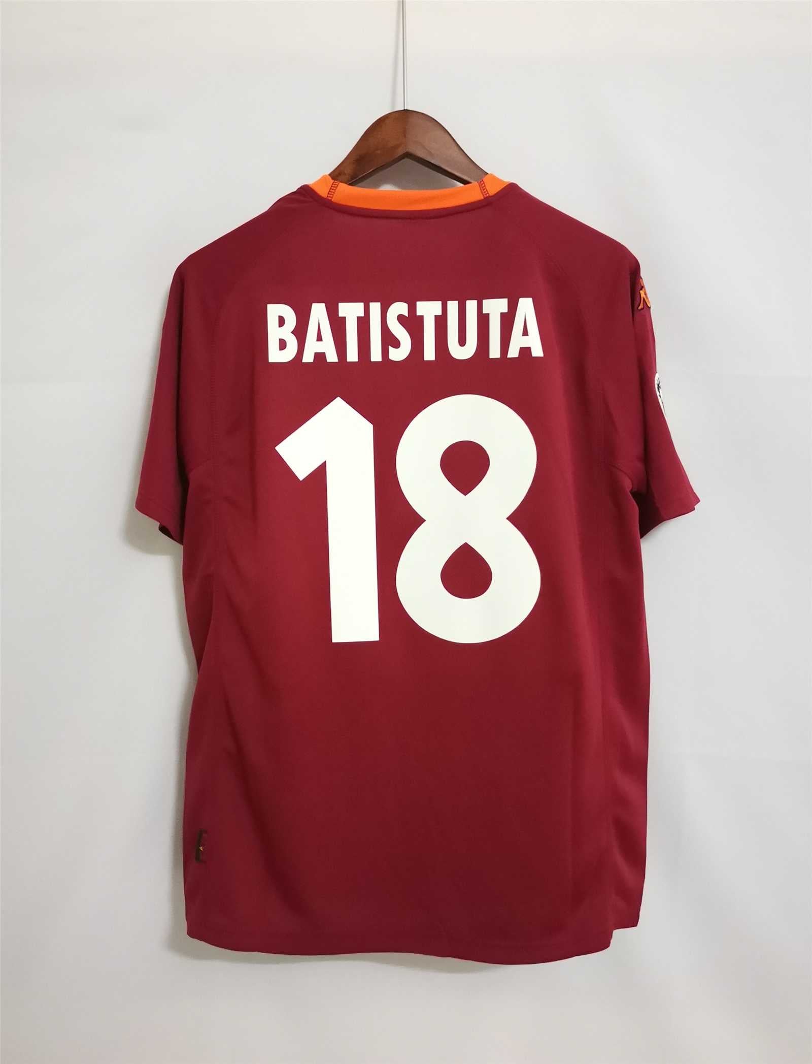 Roma Home Shirt 2000/01
