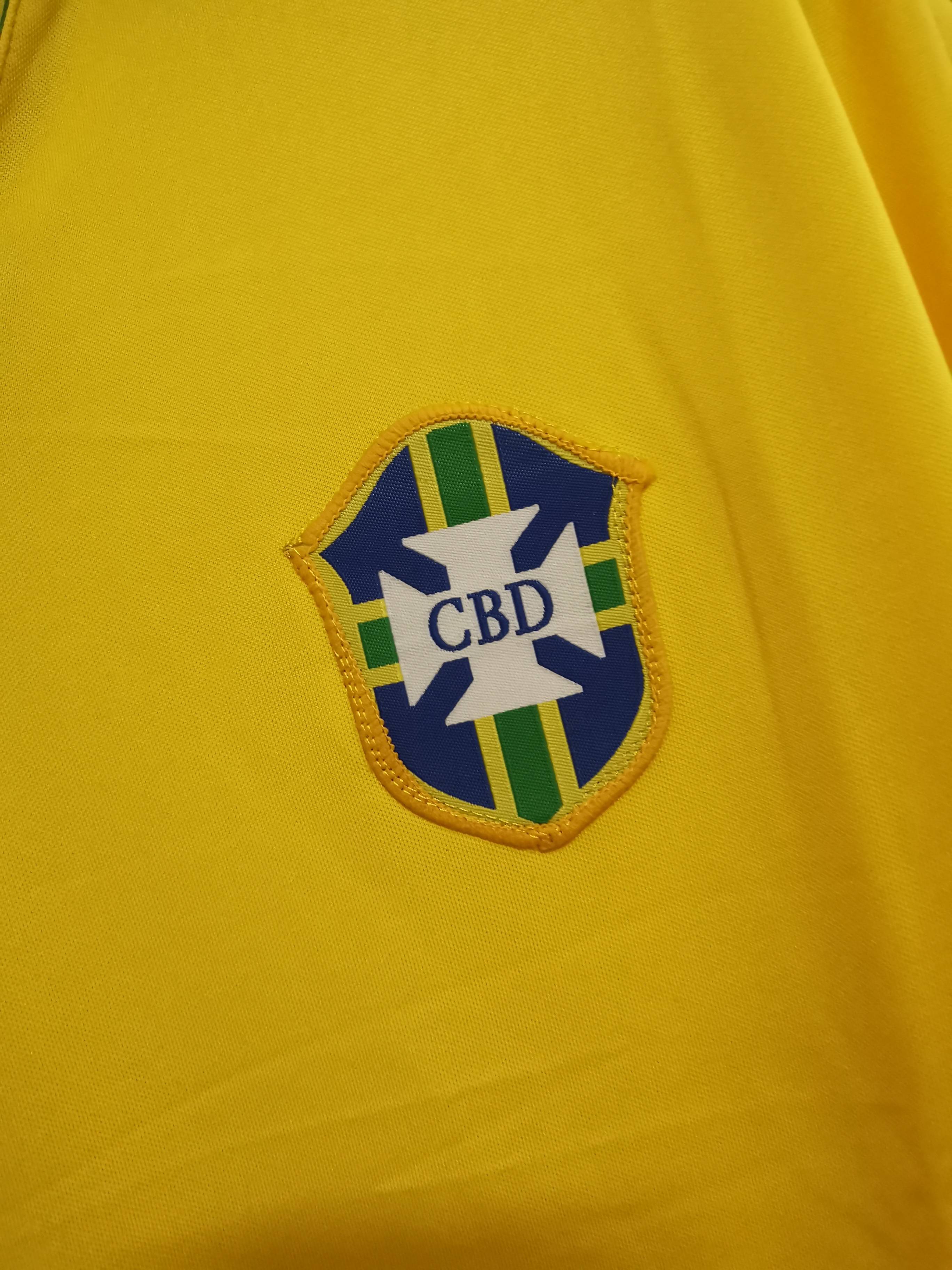 Brazil Home Jersey 1958 World Cup Victory