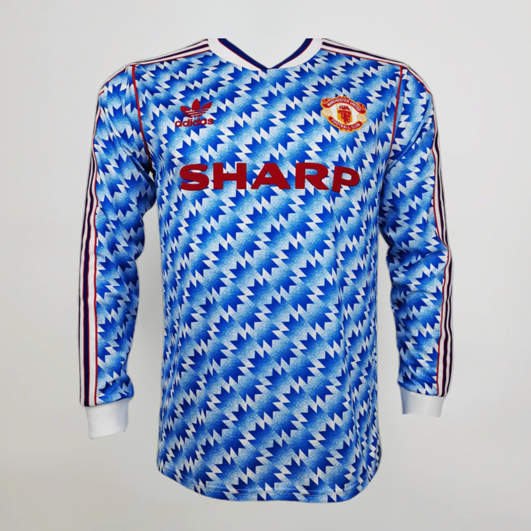Man. United Away Long Shirt 1990/91