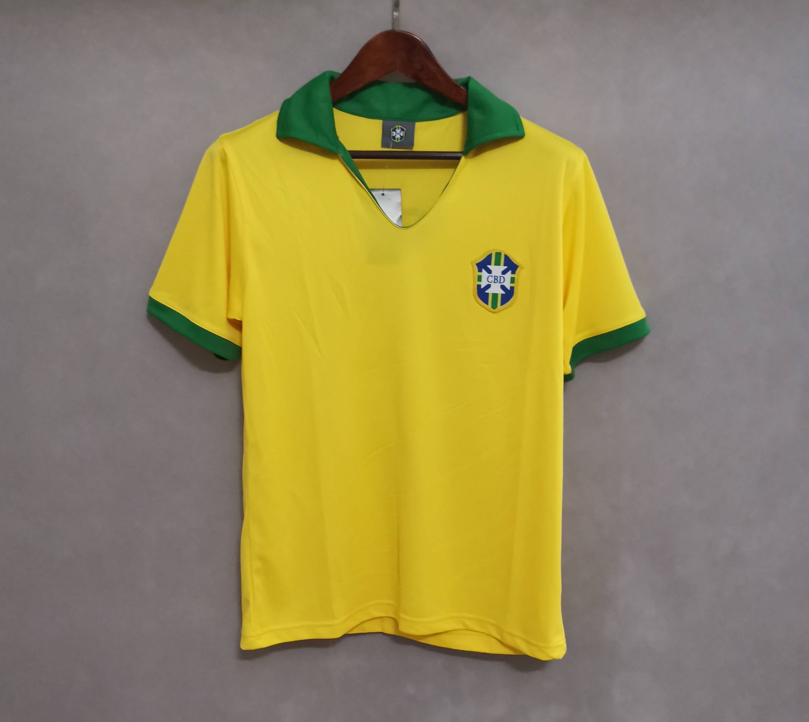 Brazil Home Jersey 1958 World Cup Victory