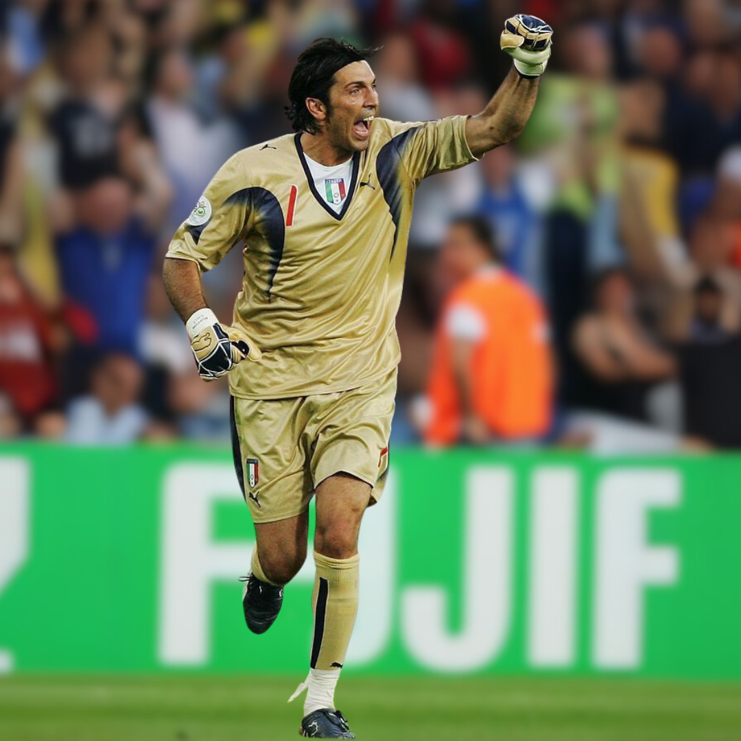 Italy 2006 Home Goalkeeper Jersey World Cup Victory