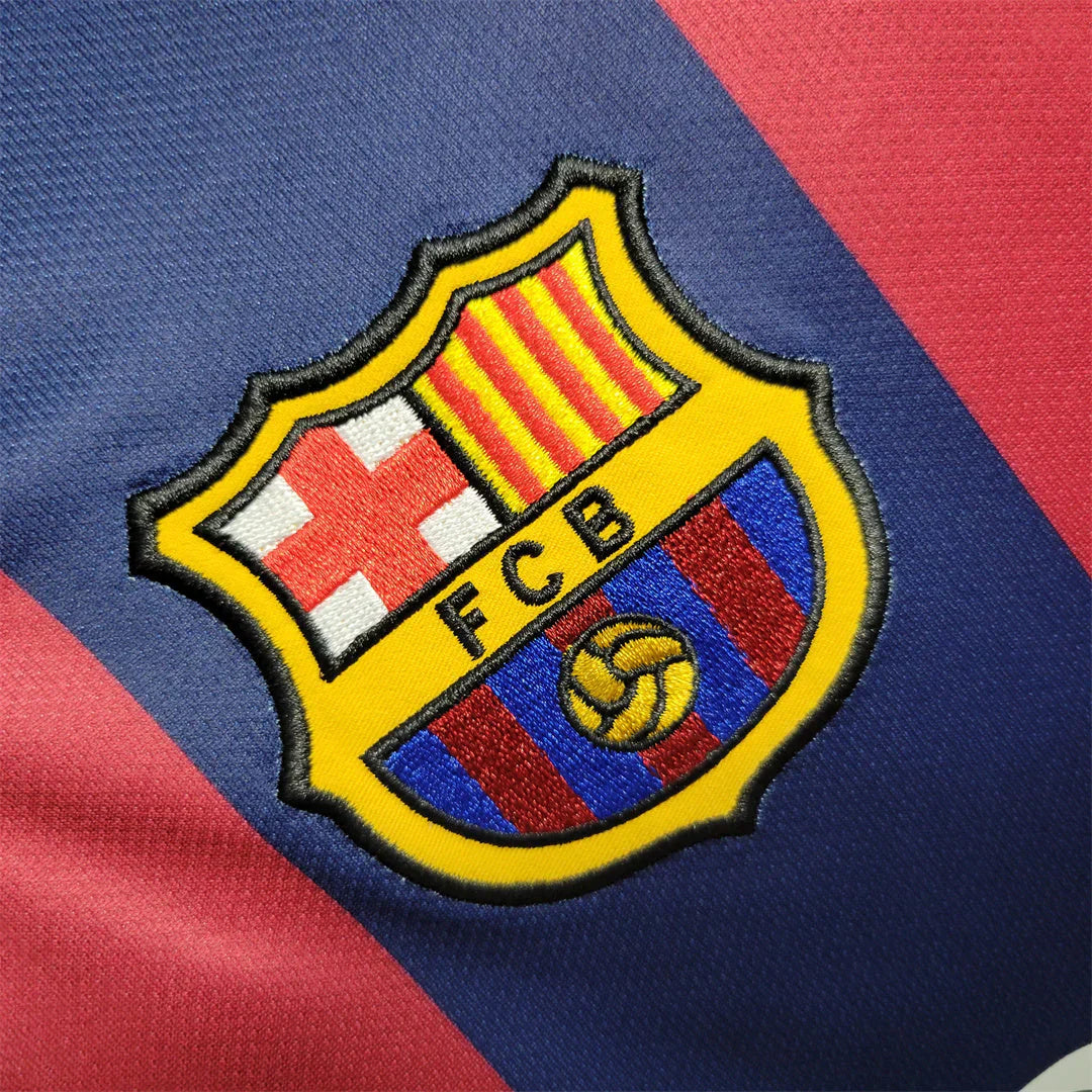 Neymar Barcelona Home Long Sleeve Shirt 2014/15