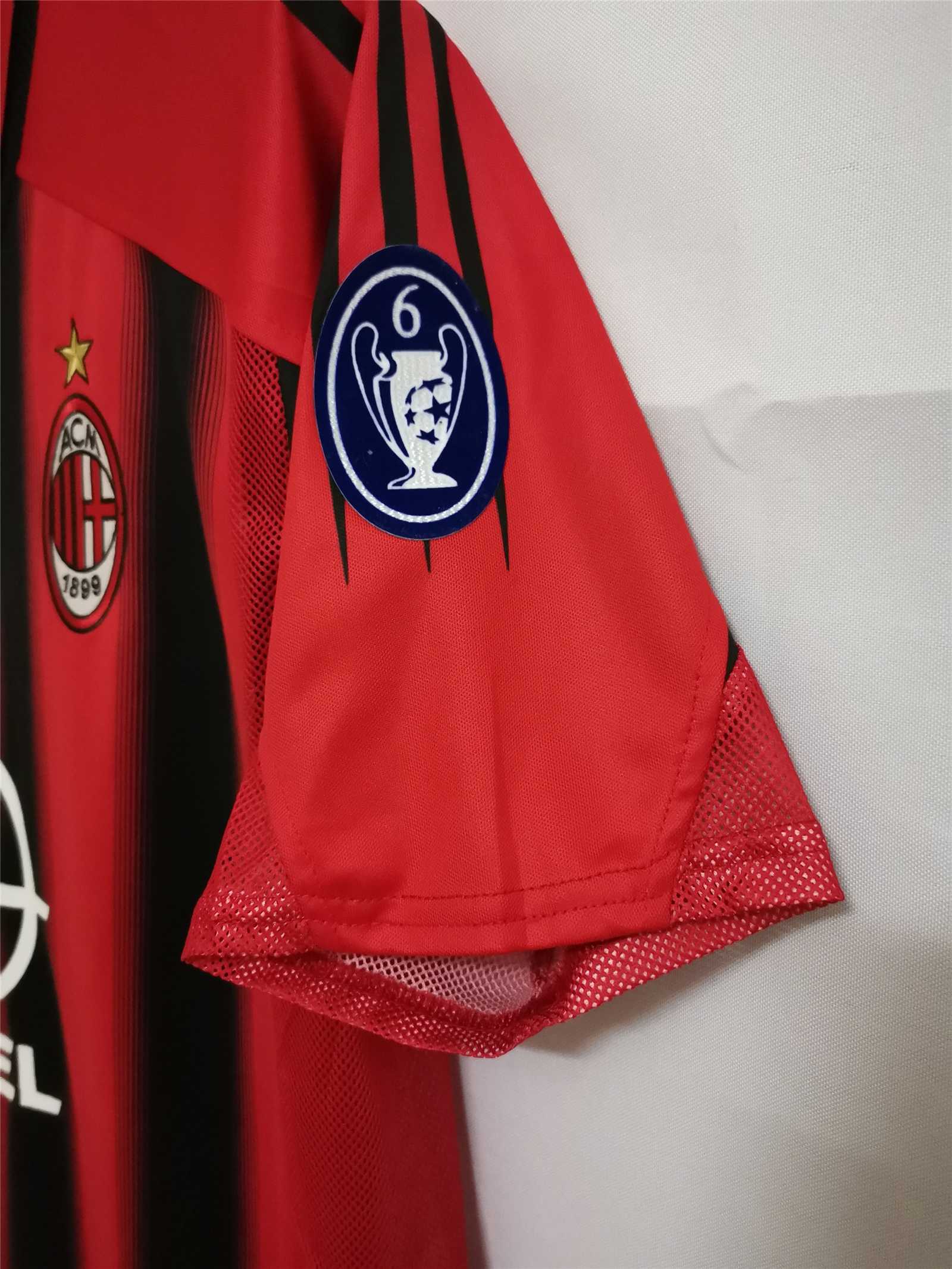Milan Home Jersey 2004/05