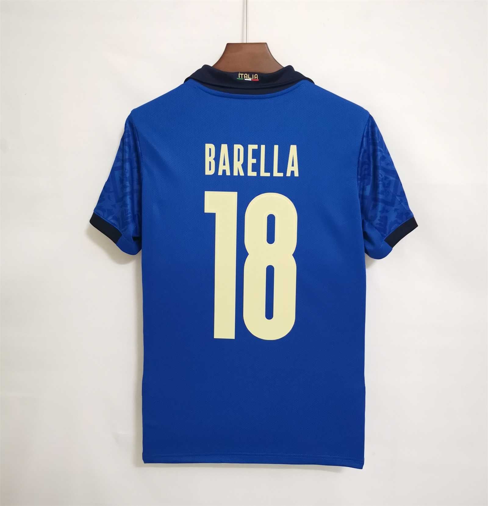 Italy Home Jersey EURO 2020 - Winners