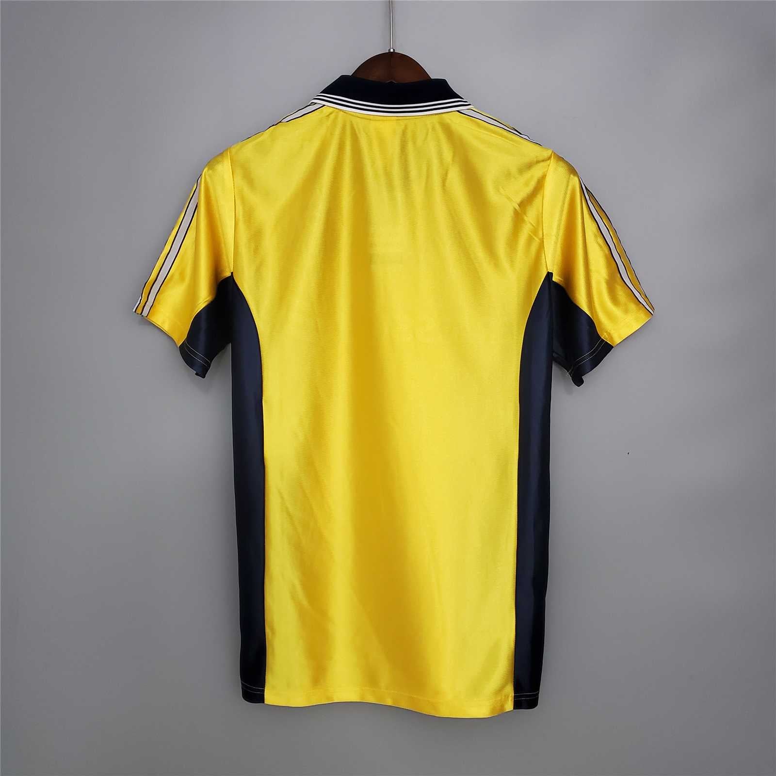 Marseille Away Shirt Yellow 1998/99