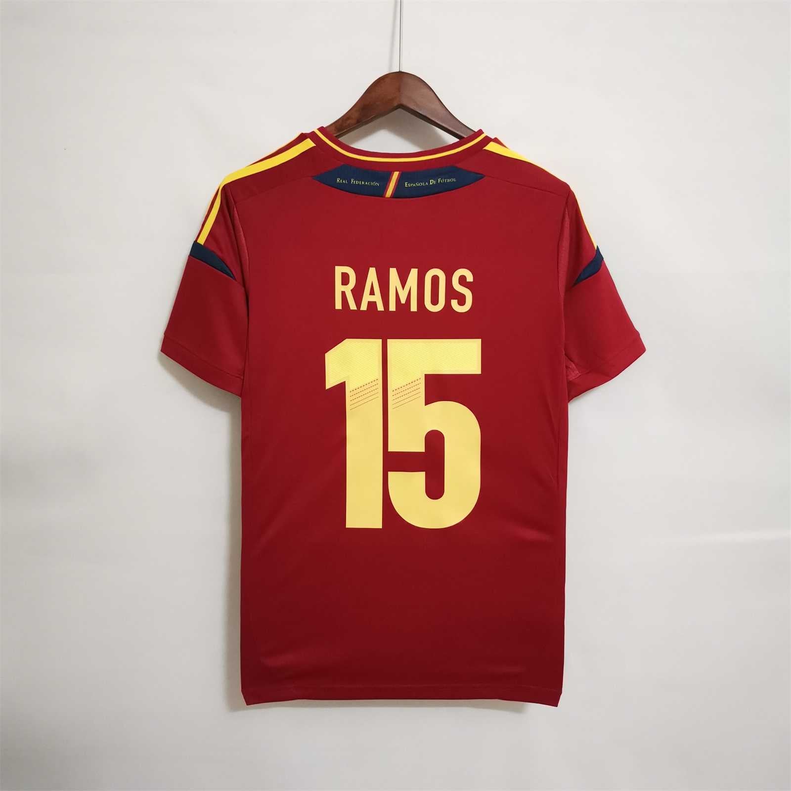 Spain Home Jersey 2012