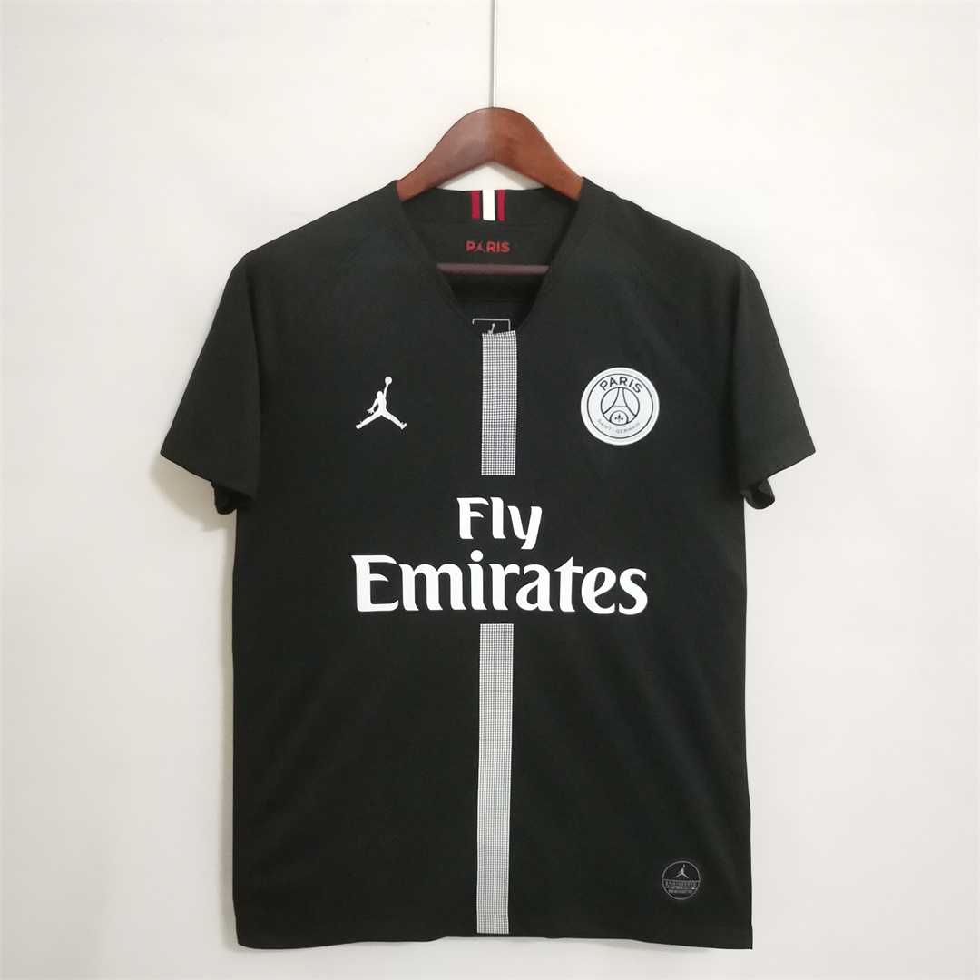 PSG Jordan Black Jersey 2018/19