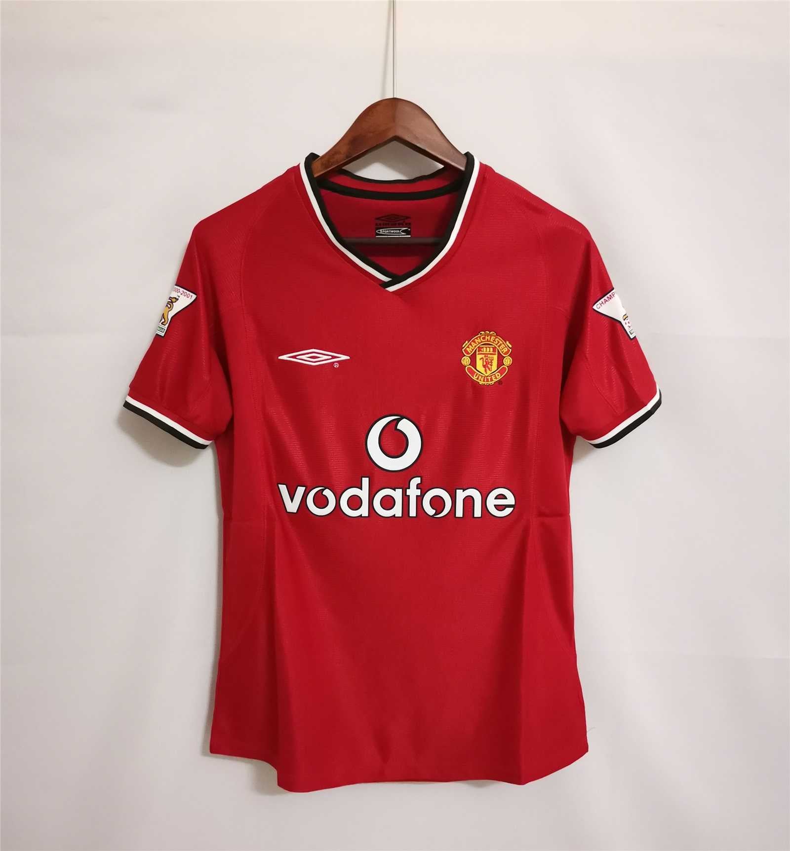 Man. United Home Shirt 2001/02