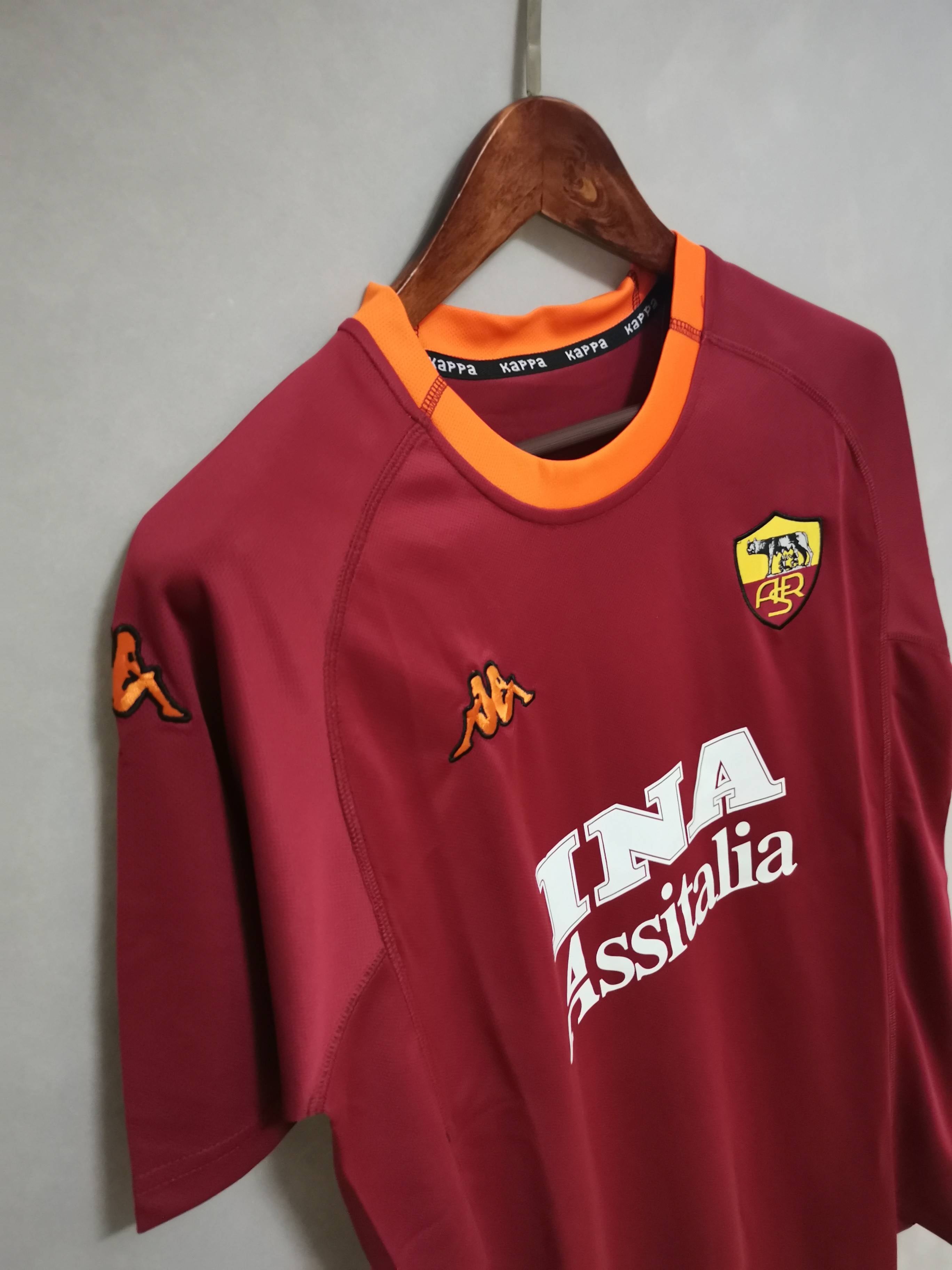 Roma Home Shirt 2000/01