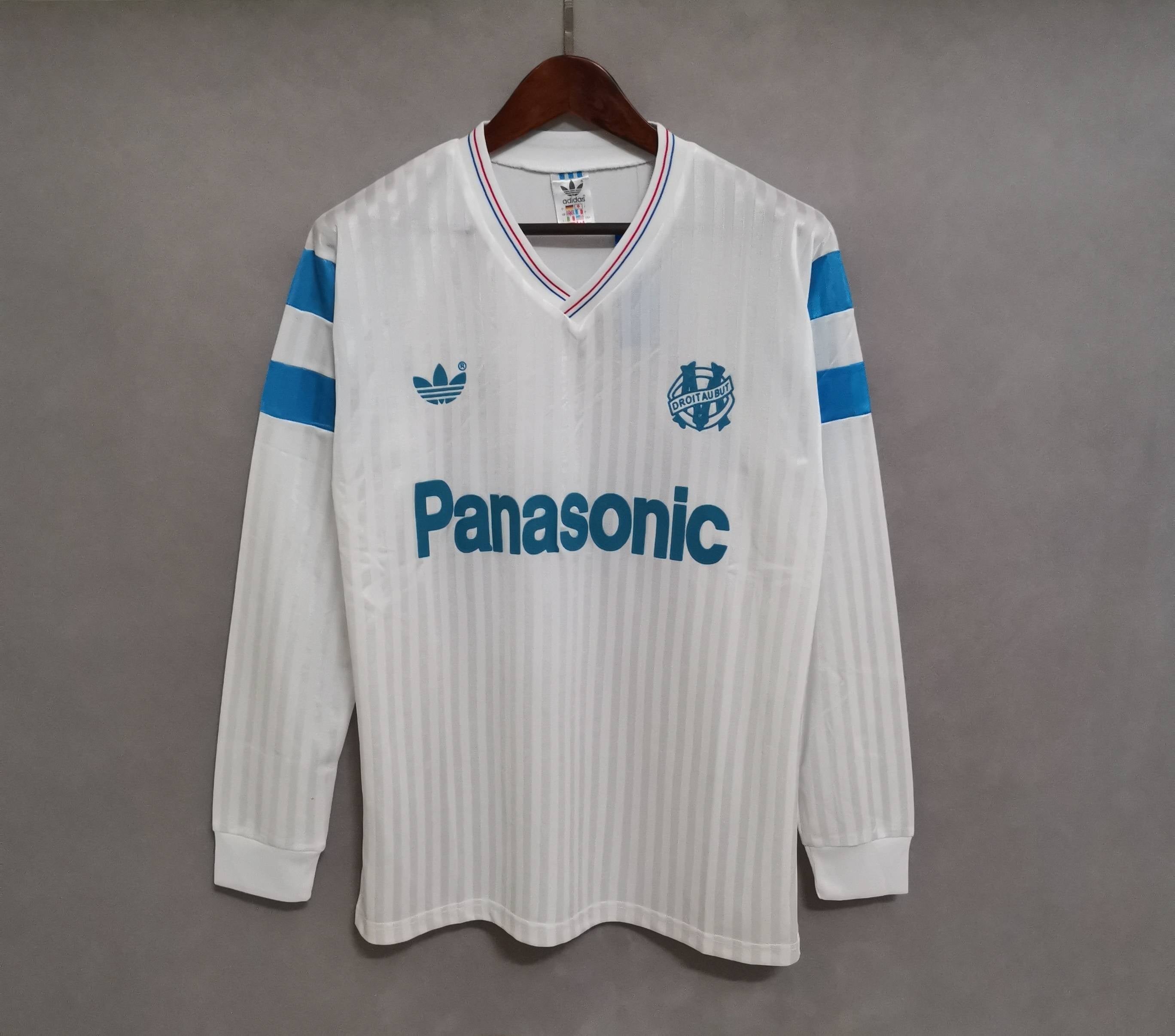 Marseille Home Long Shirt 1990/91