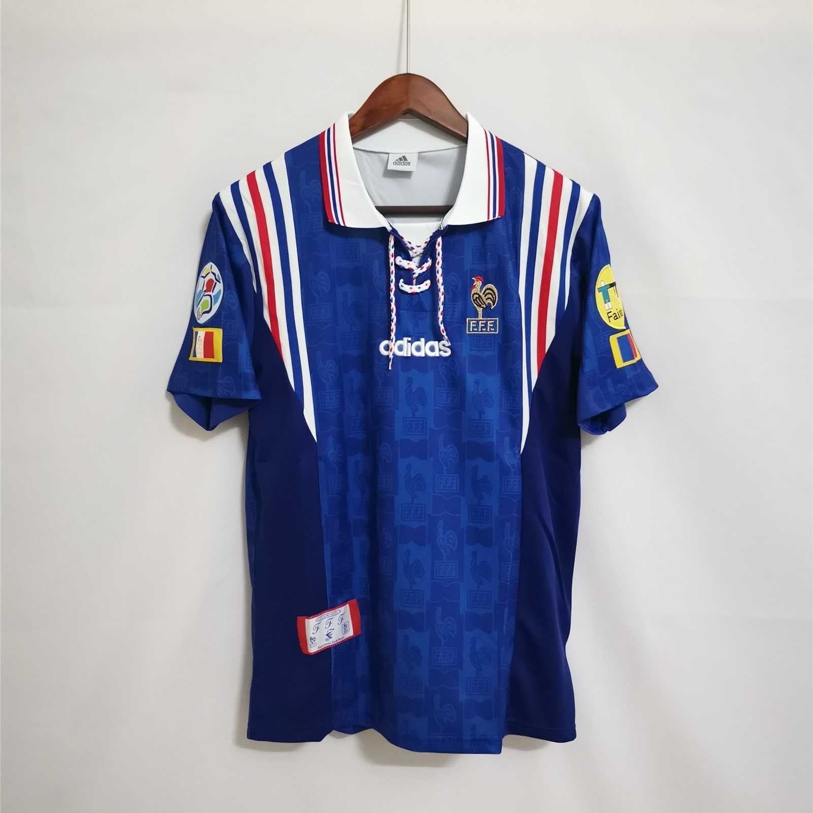 Zidane France Home 1996 Shirt