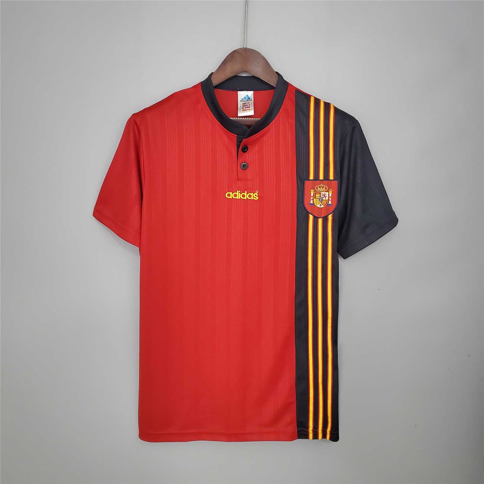 Spain Home Jersey 1996