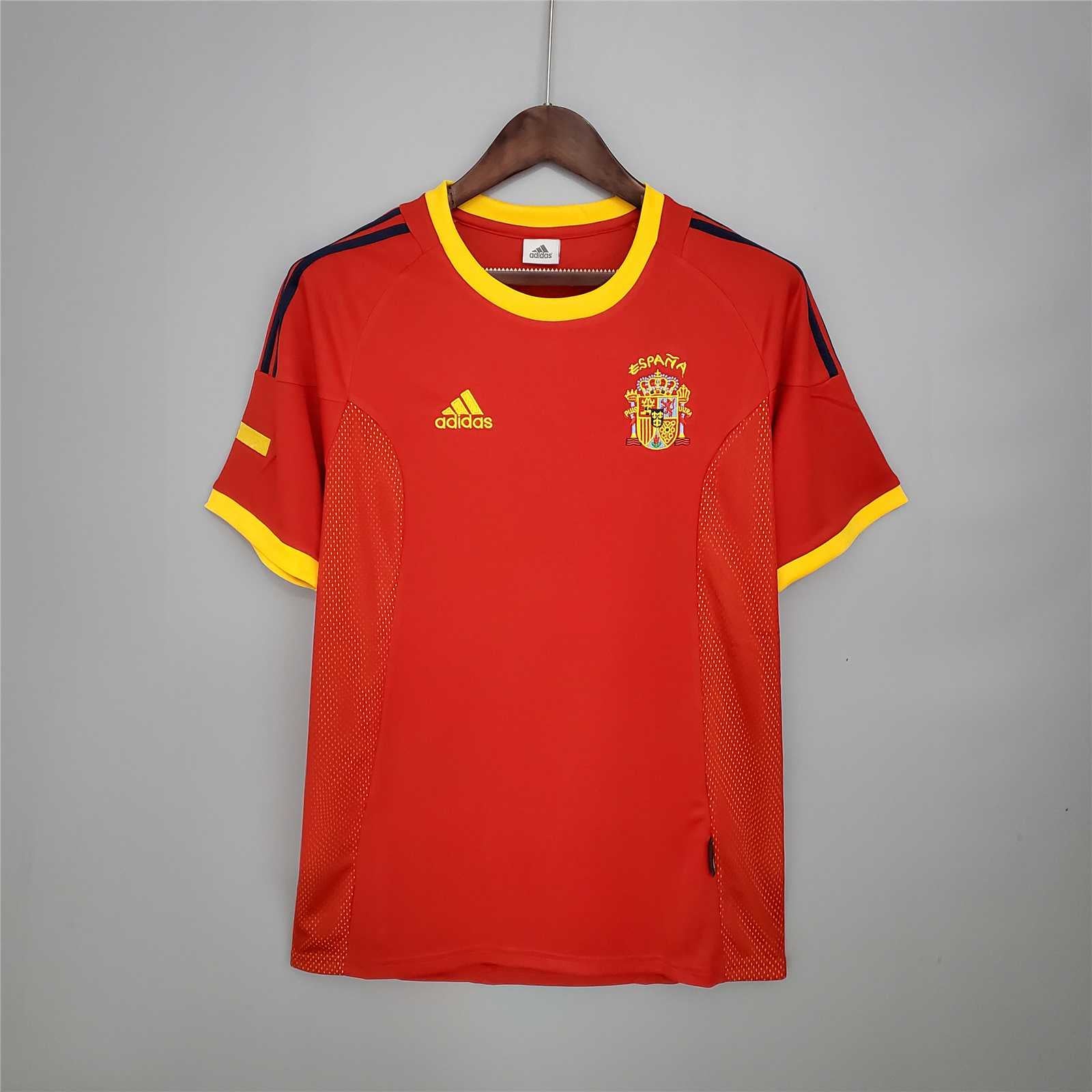Spain Home Shirt 2002