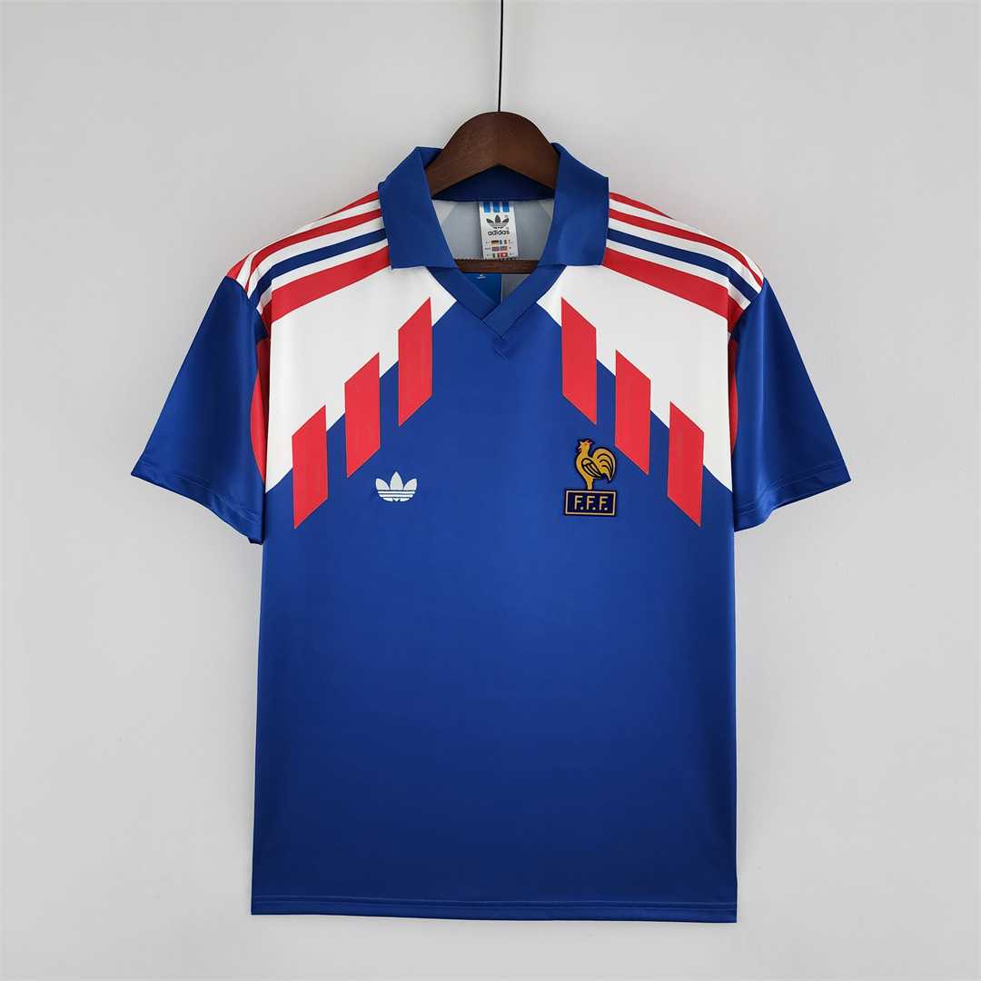 France Home Jersey 1990