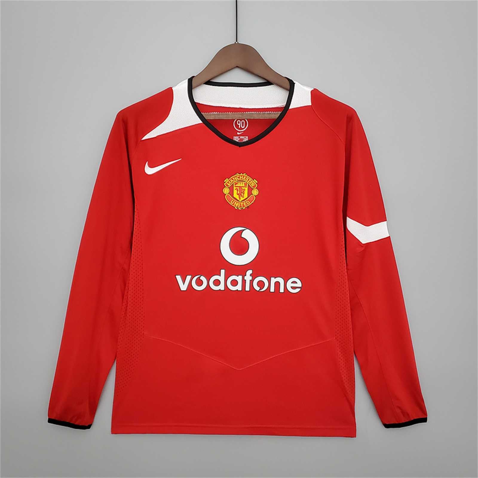 Man. United Home Long Shirt 2004/05
