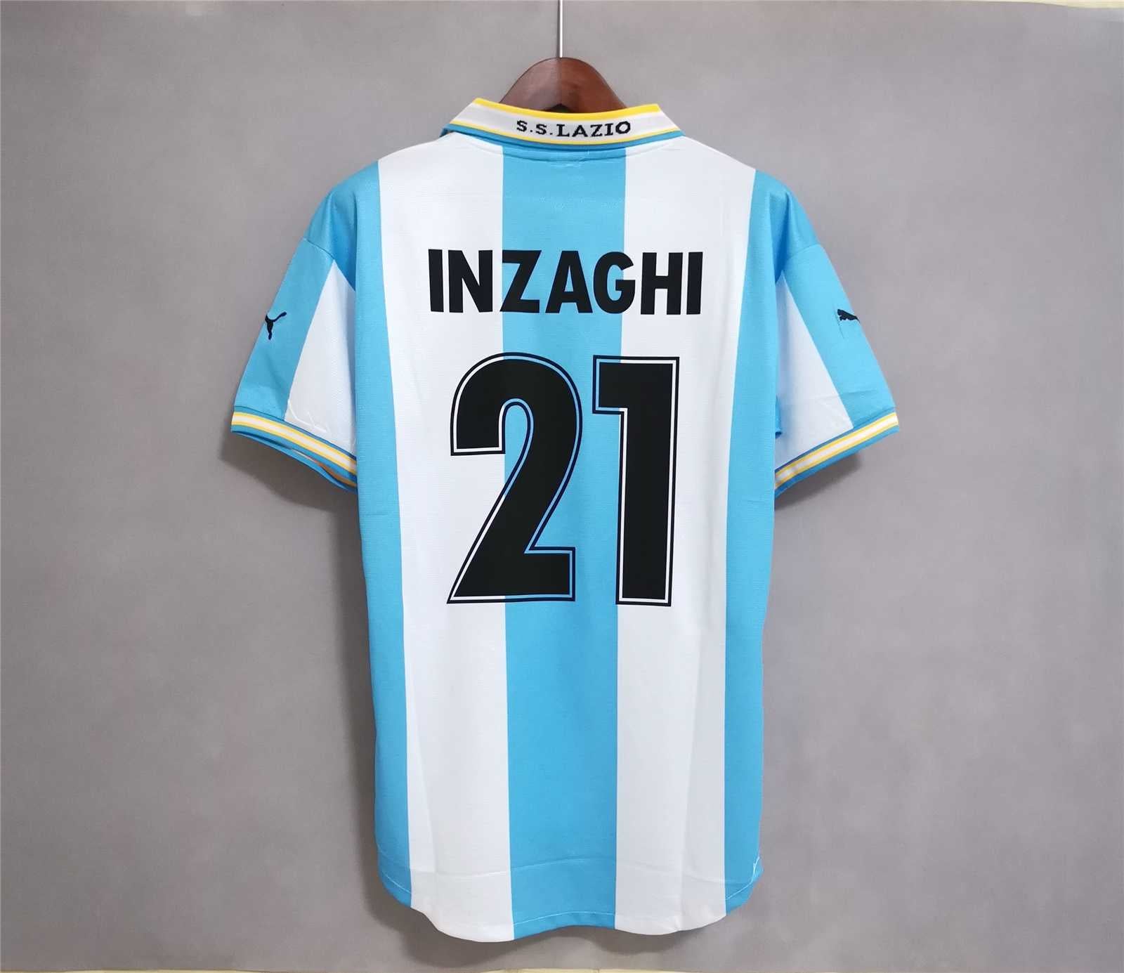Lazio Home Europe Jersey 1999/00