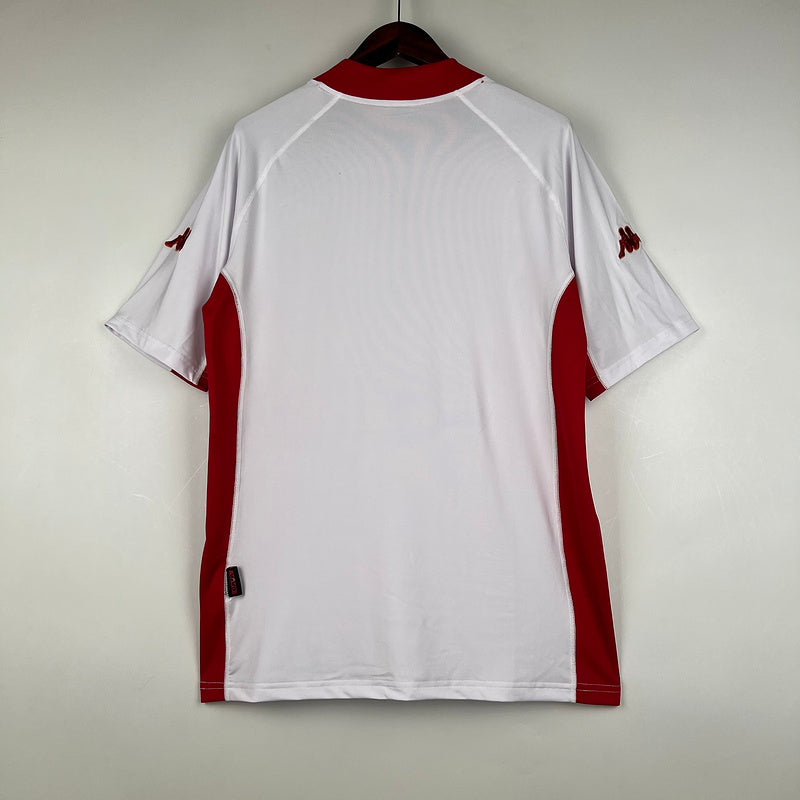 Roma Away Jersey White 2001/02