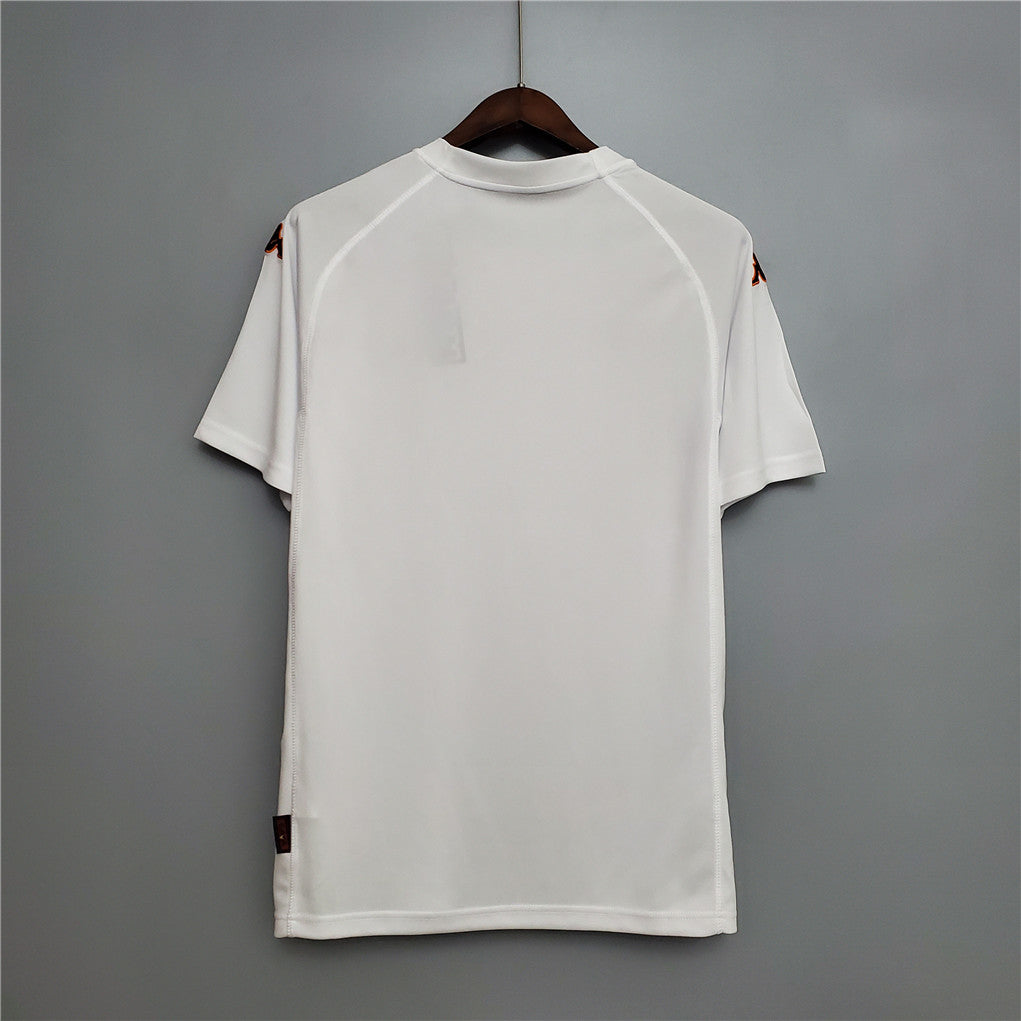 Roma Away Shirt White 2000/01