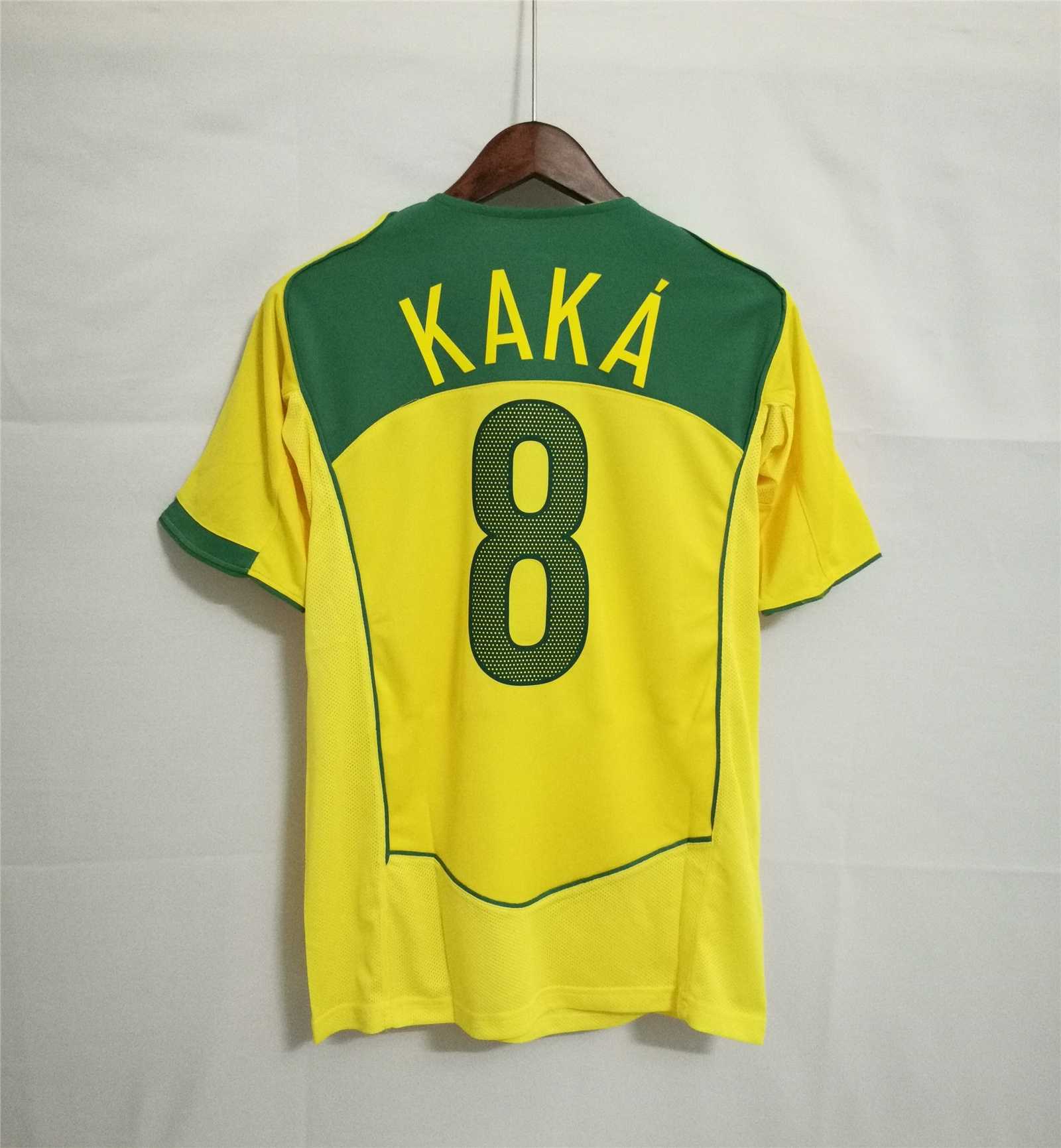 Kaká Brazil Home Jersey 2004