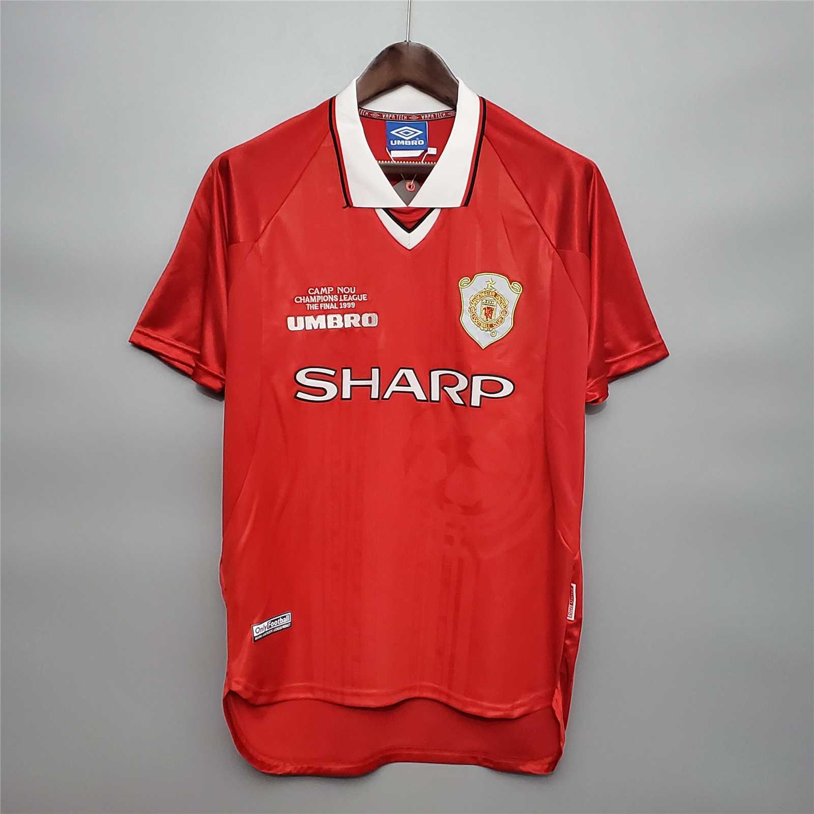 Man. United Home Shirt 1999/00 UCL Final
