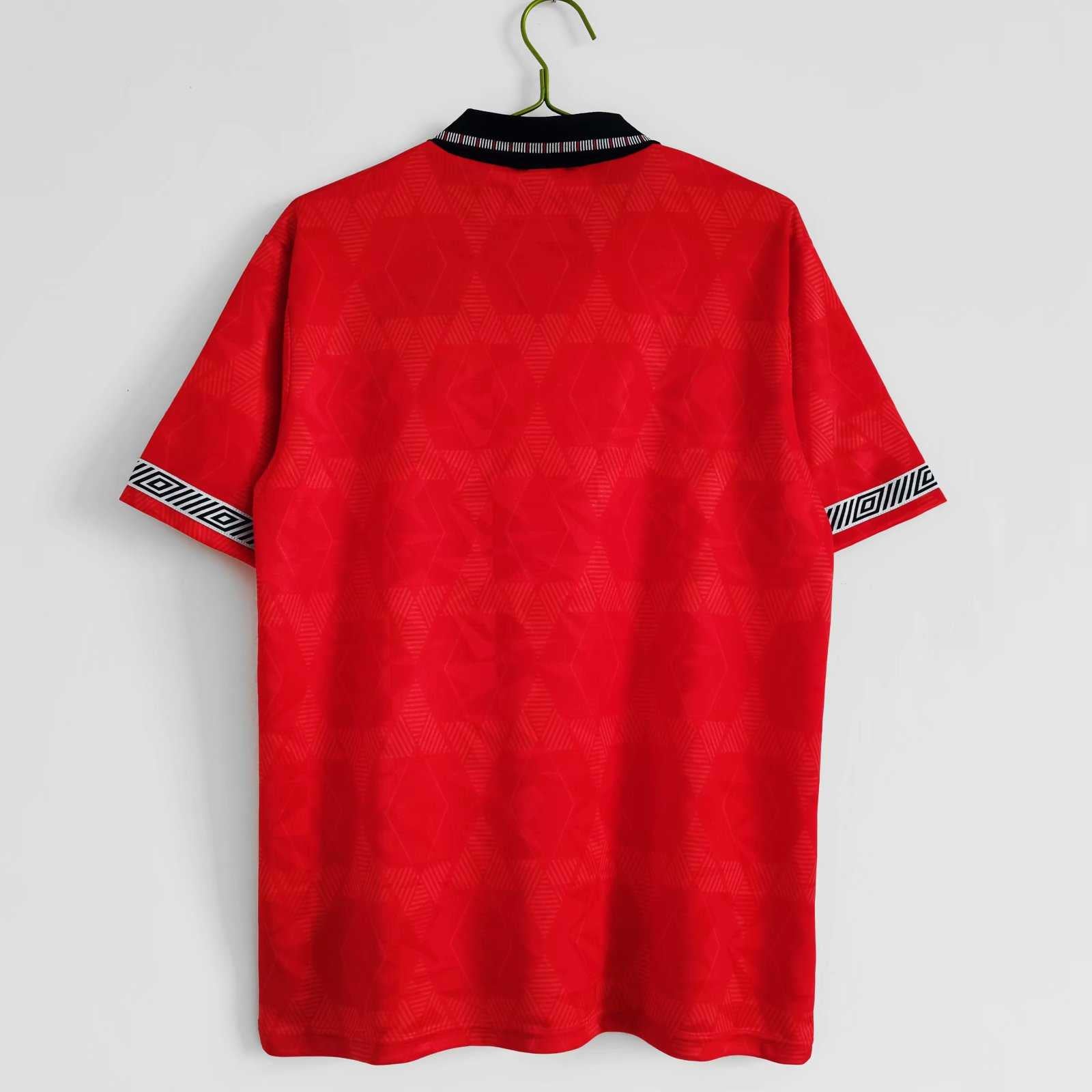 England Away Shirt Red 1990