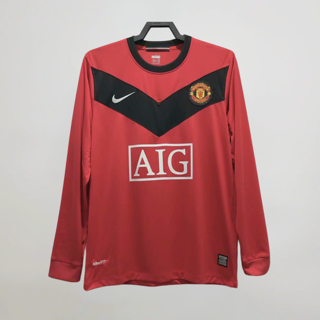 Man. United Home Long Shirt 2009/2010