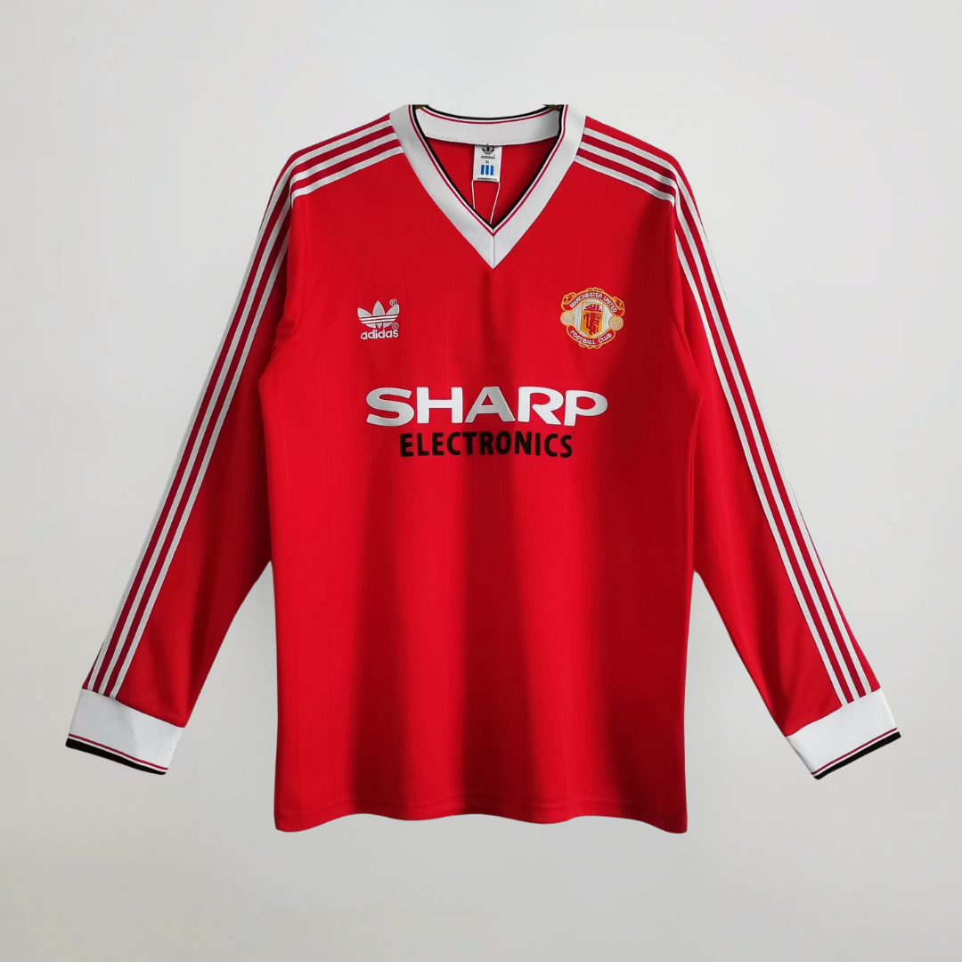 Man. United Home Long Shirt 1982/1983