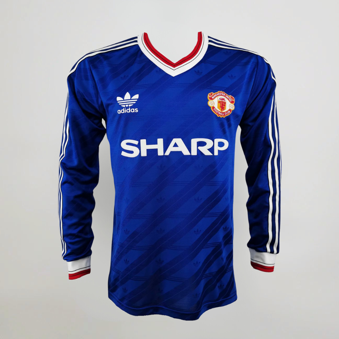 Man. United Away Long Shirt 1986/87