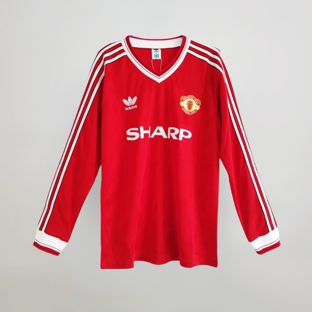 Man. United Home Long Jersey 1986/1987