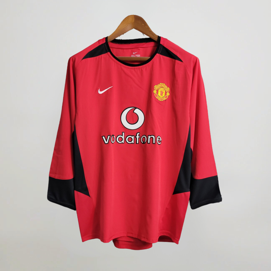 Man. United Home Long Shirt 2002/03