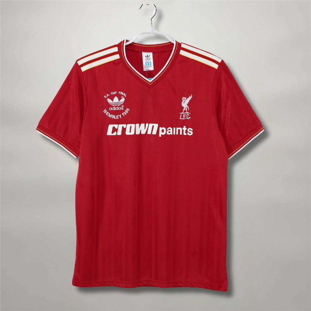 Liverpool home jersey 1986/87