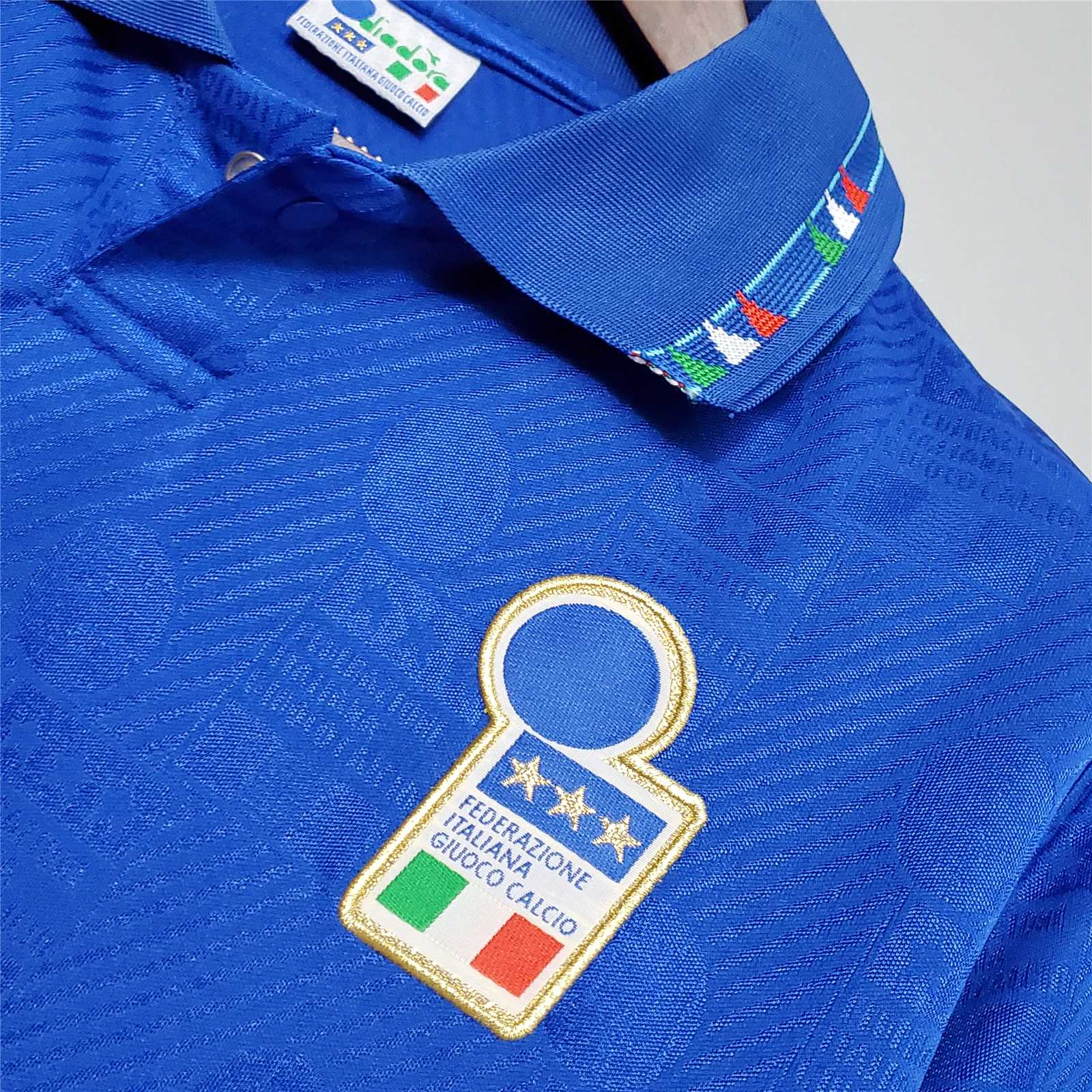 Baggio Italy Home Shirt 1994 World Cup Final