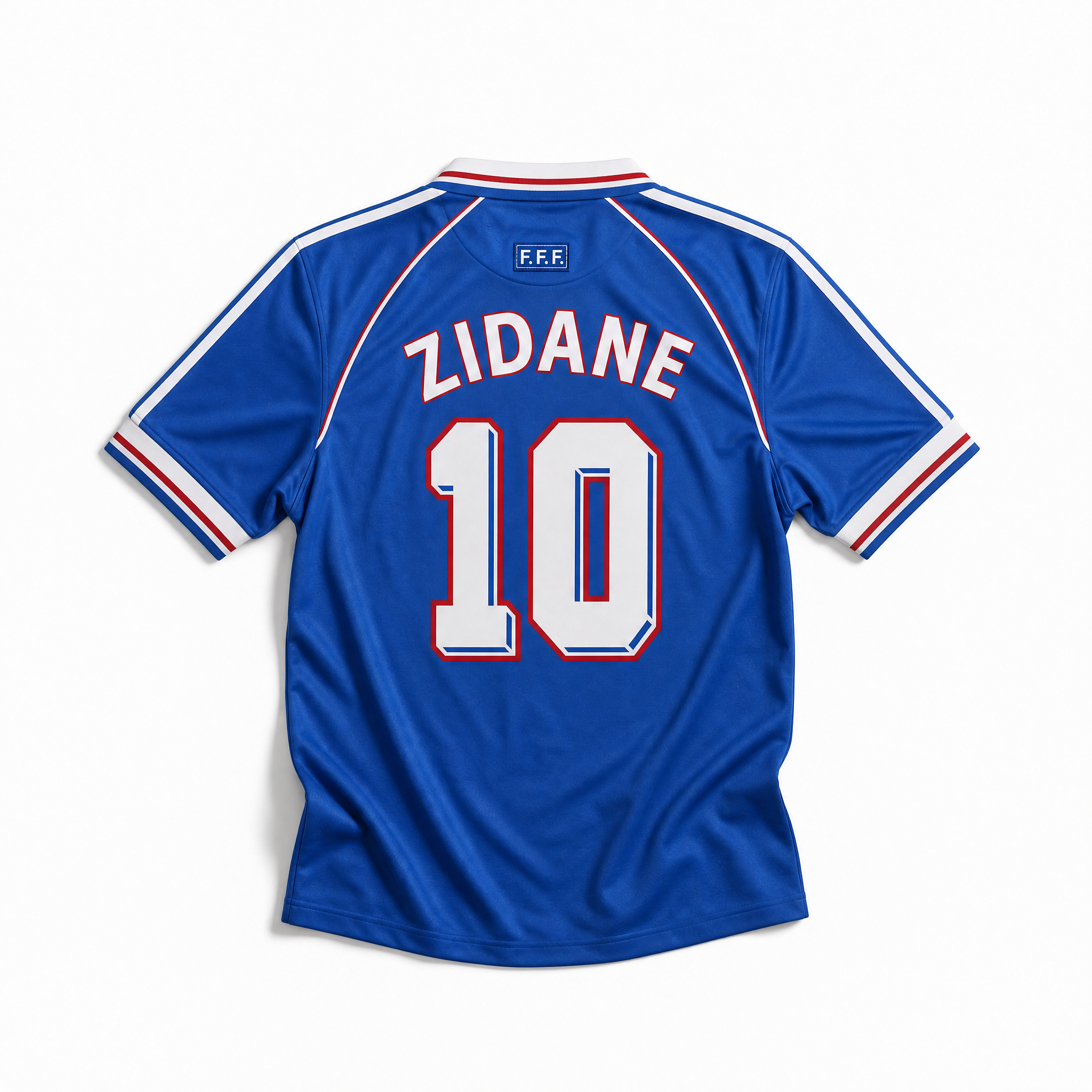 Zidane France 1998 World Cup Home Shirt