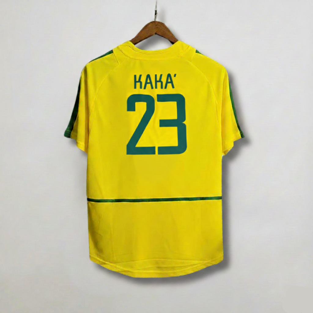 Kaka Brazil Home 2002 Jersey