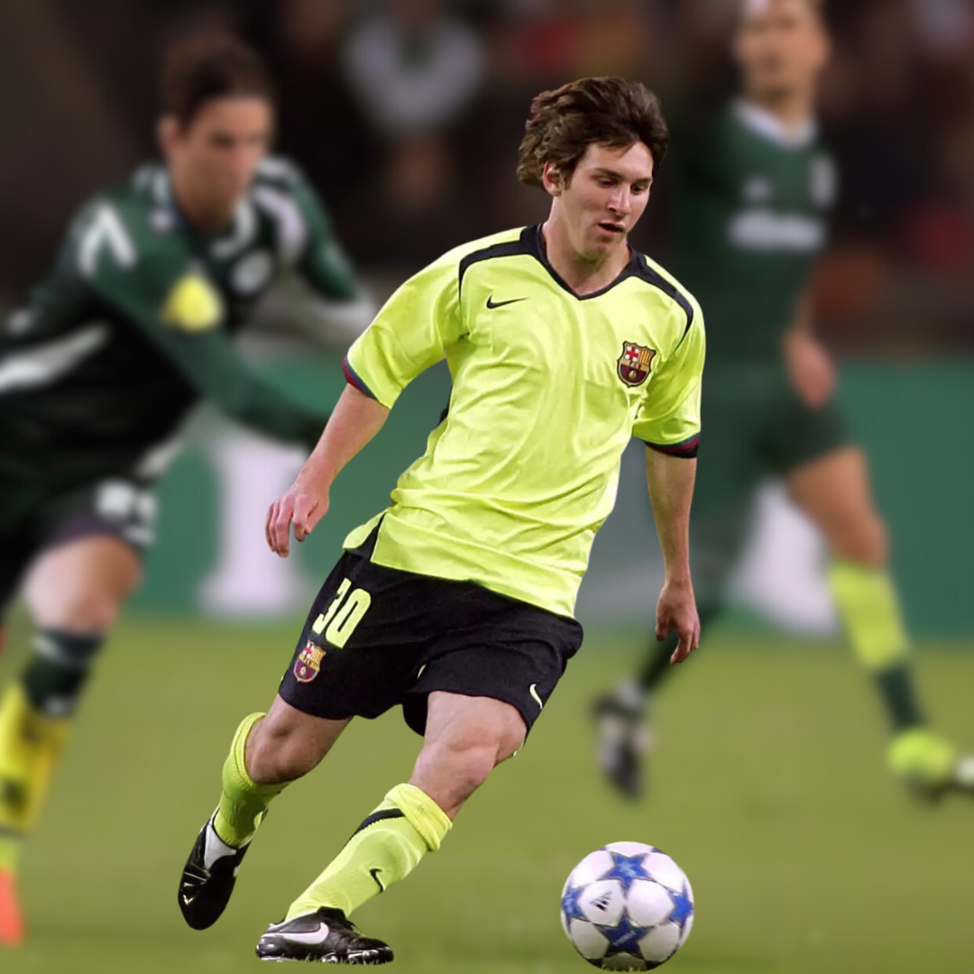 Messi Barcelona Away Jersey 2005/06