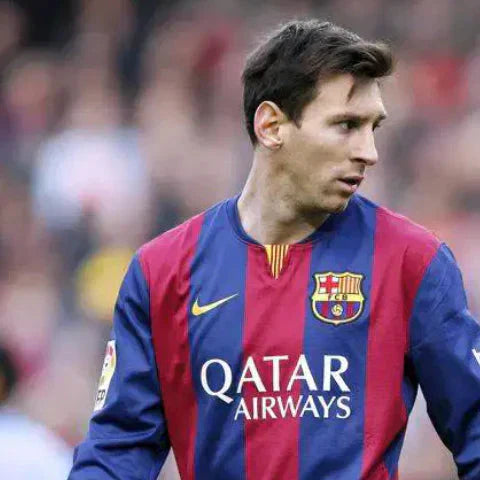 Messi Barcelona Home Long Sleeve Jersey 2014/15