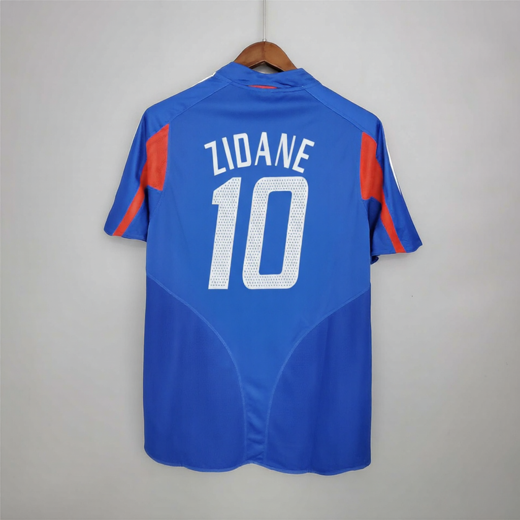 Zidane France Home 2004 Jersey