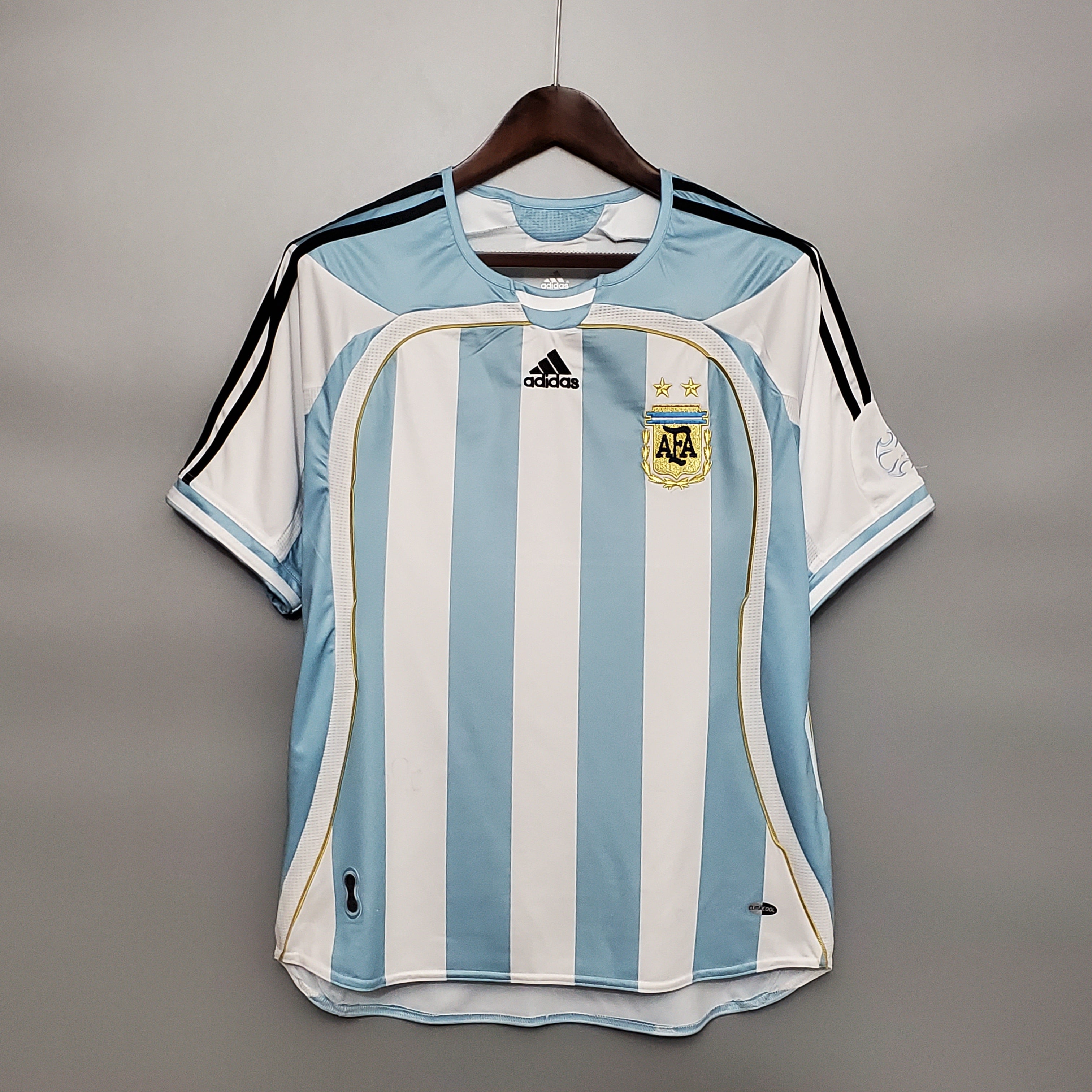 Messi Argentina Home 2006 World Cup Jersey