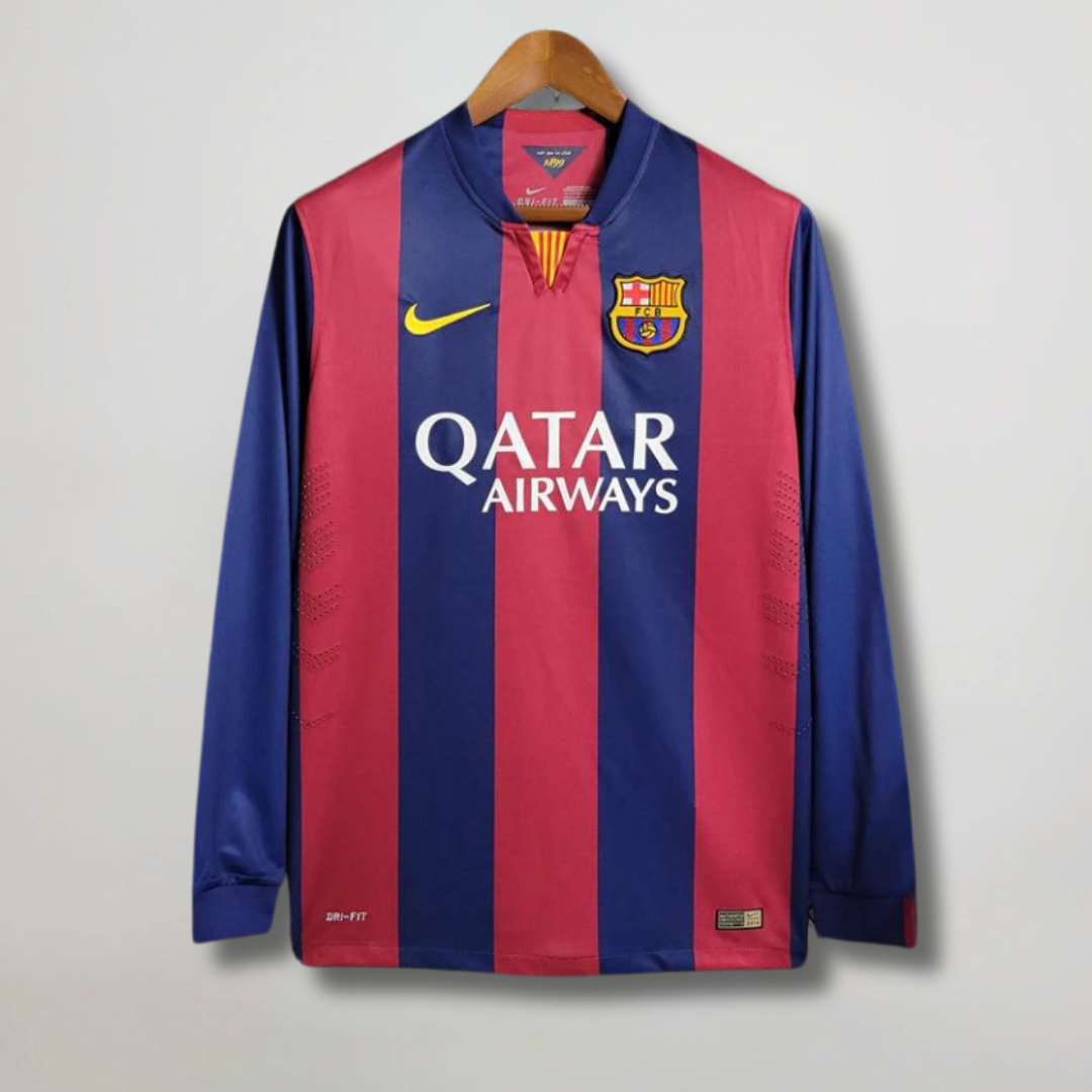 Barcelona Home Long Sleeve Jersey 2014/15
