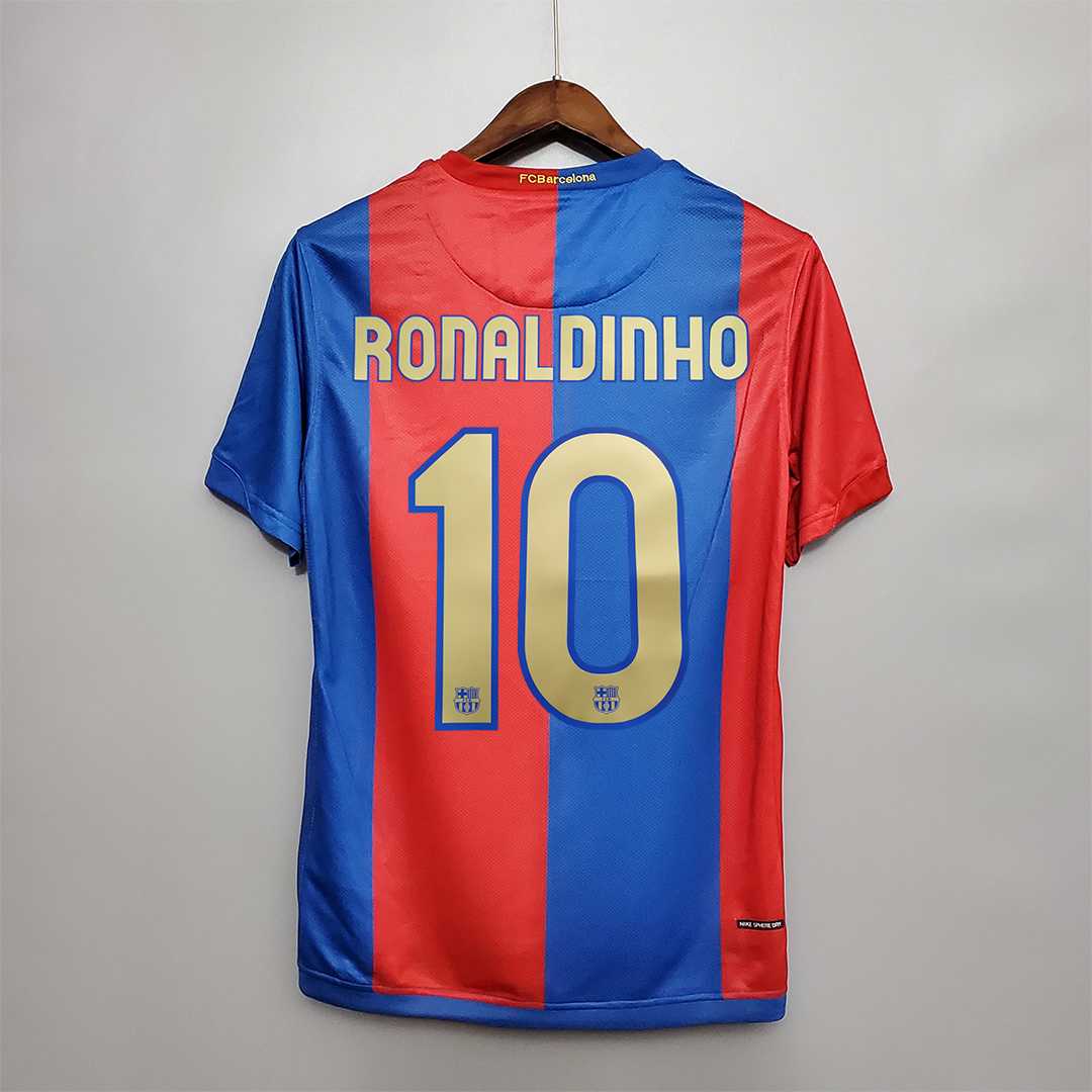 Ronaldinho Barcelona Home Jersey 2006/07