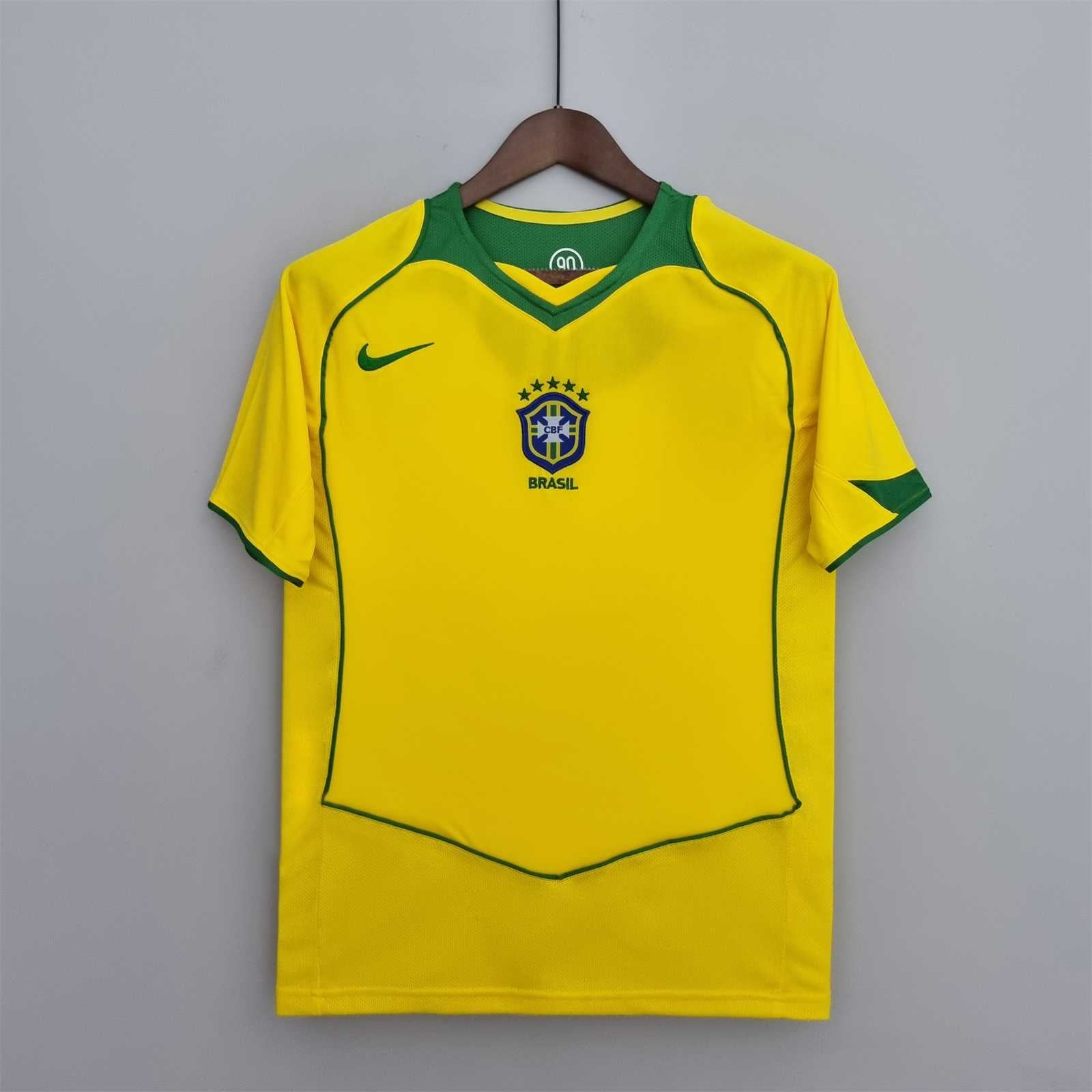Brazil Home Jersey 2004