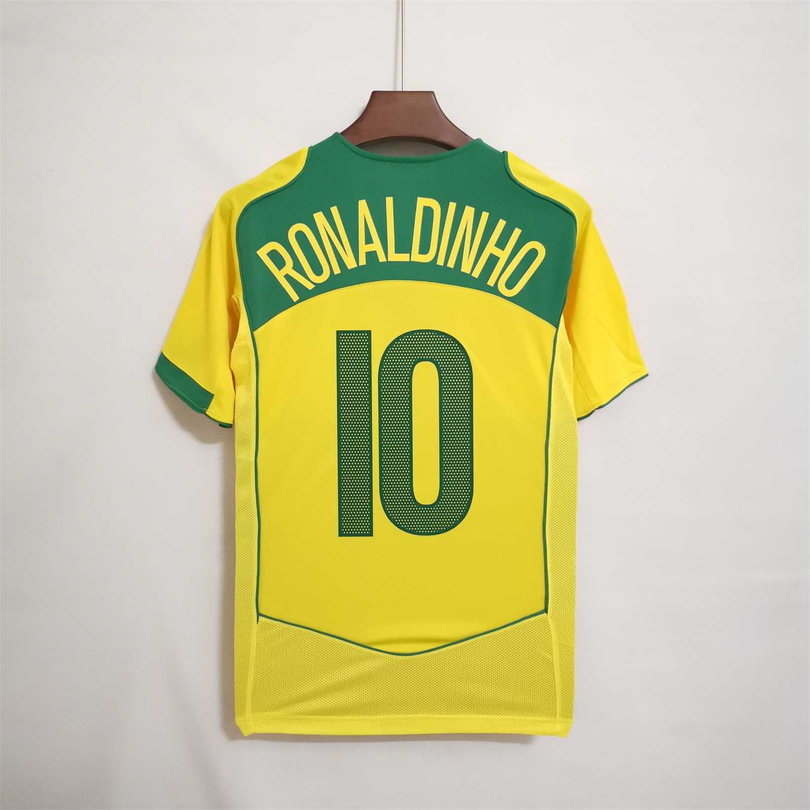 Ronaldinho Brazil Home Jersey 2004