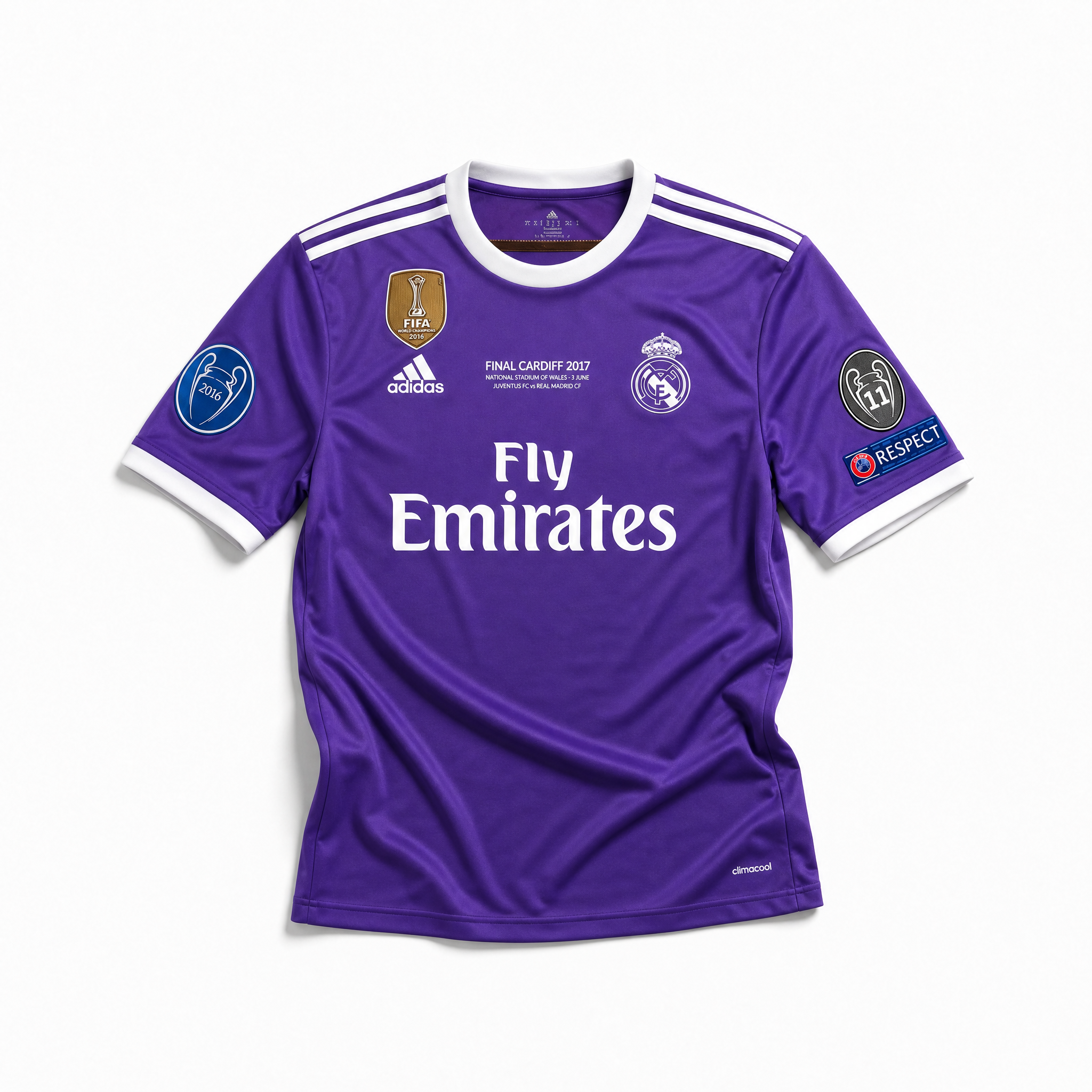 Cristiano Ronaldo CR7 Real Madrid Away Jersey 2017