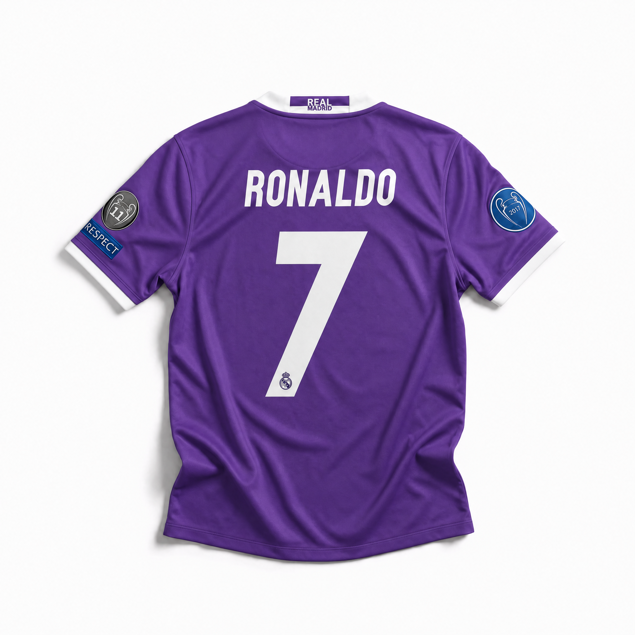 Cristiano Ronaldo CR7 Real Madrid Away Jersey 2017