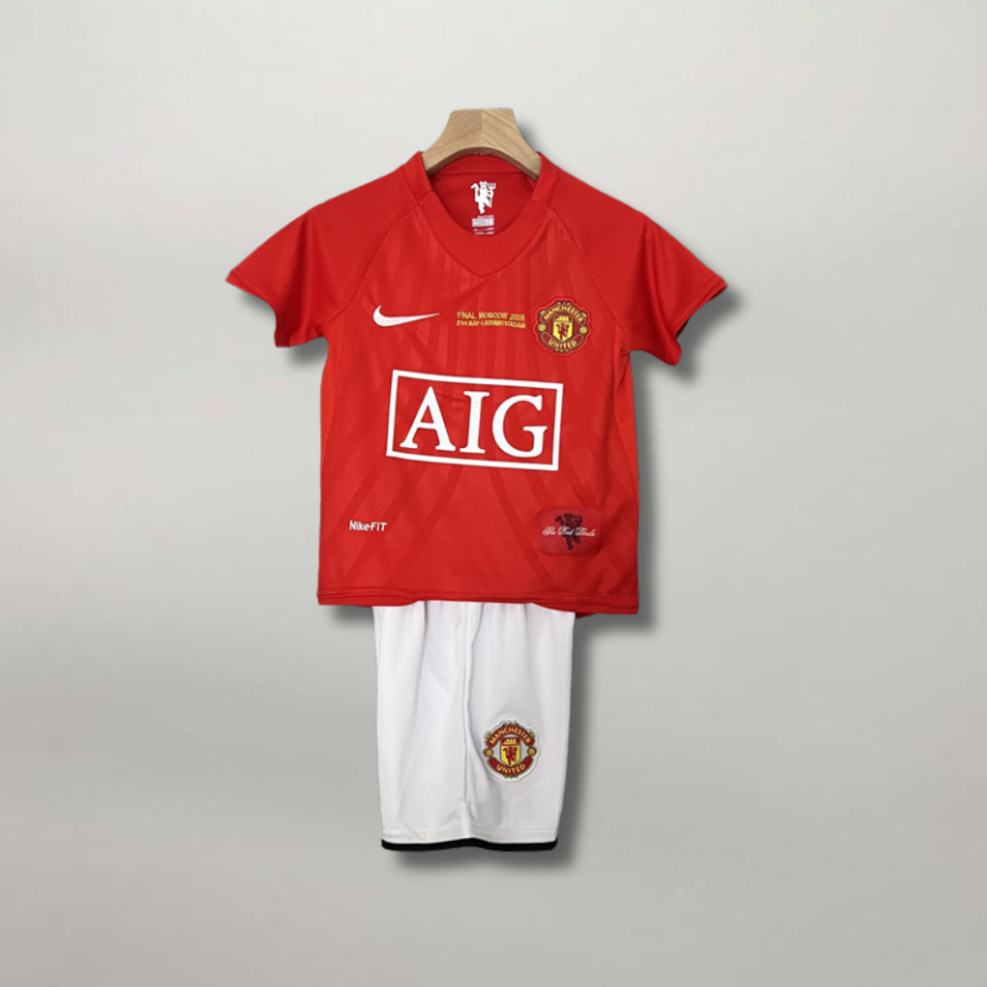 Manchester United Home Kit 2007/08 - KIDS
