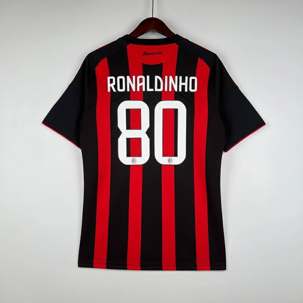 Ronaldinho Milan Home Shirt 2008/09