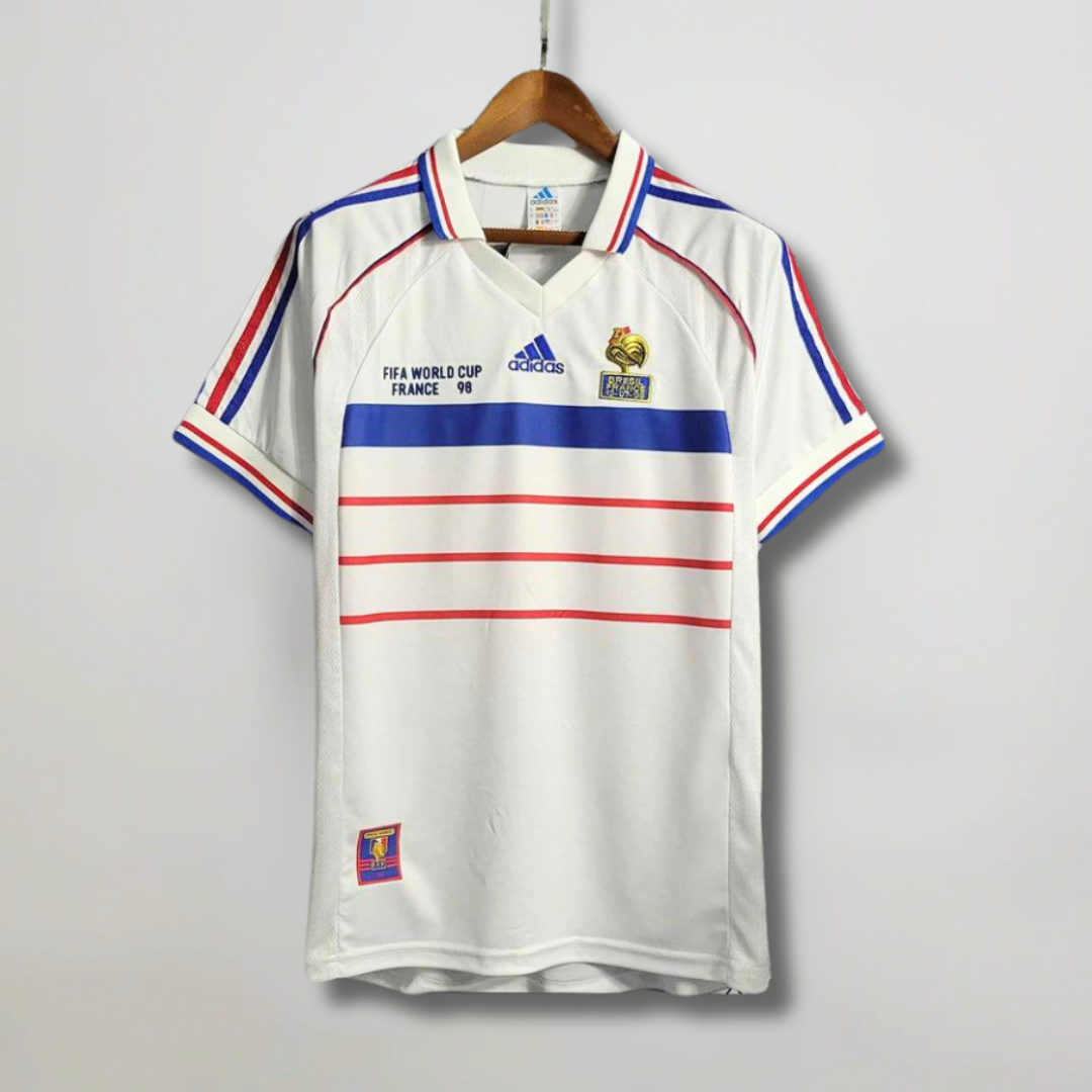 France Away Jersey White 1998
