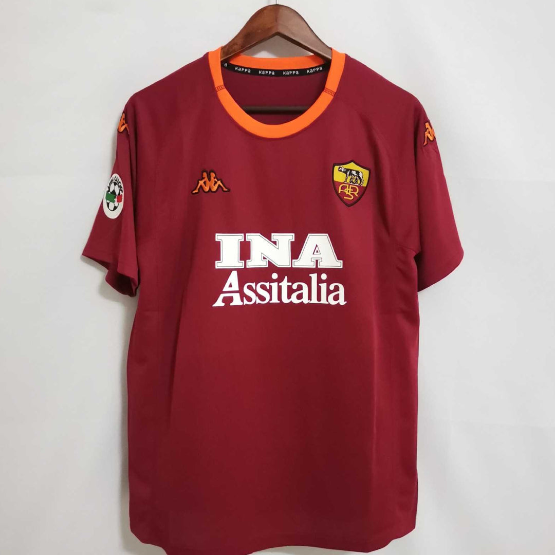 Roma Home Shirt 2000/01