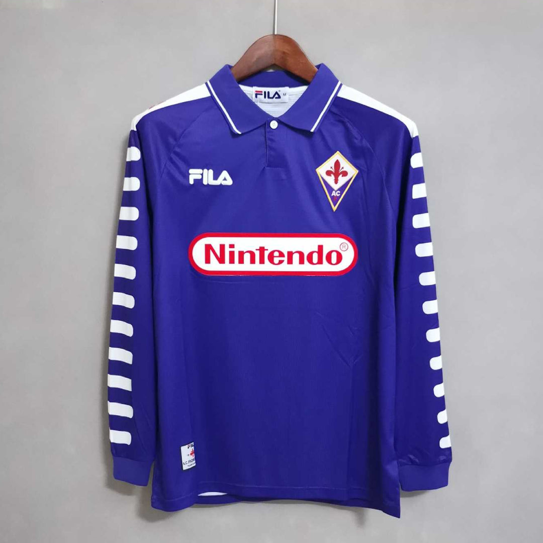 Fiorentina Home Long Shirt 1998/99