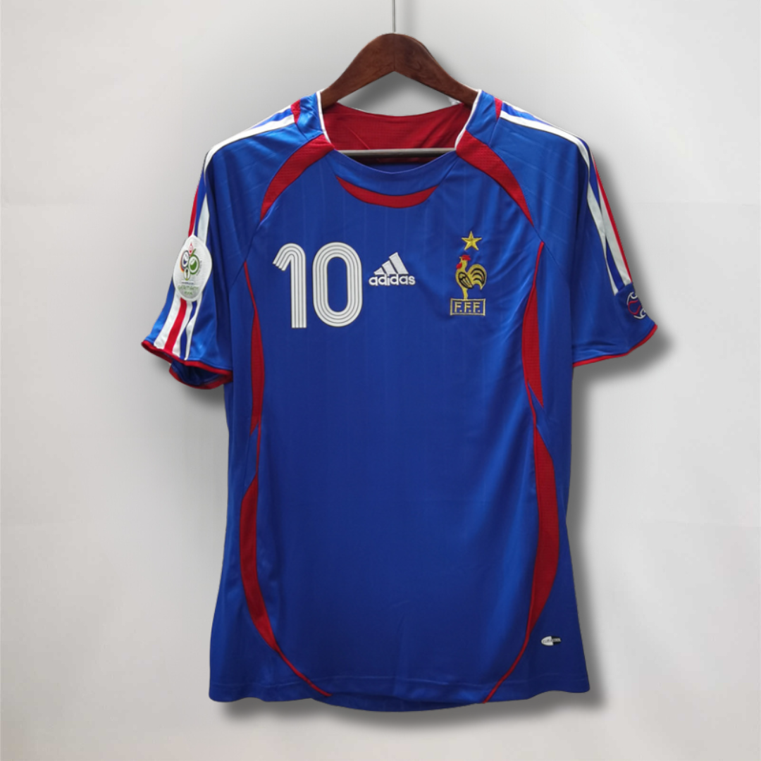 Zidane France 2006 Home Jersey